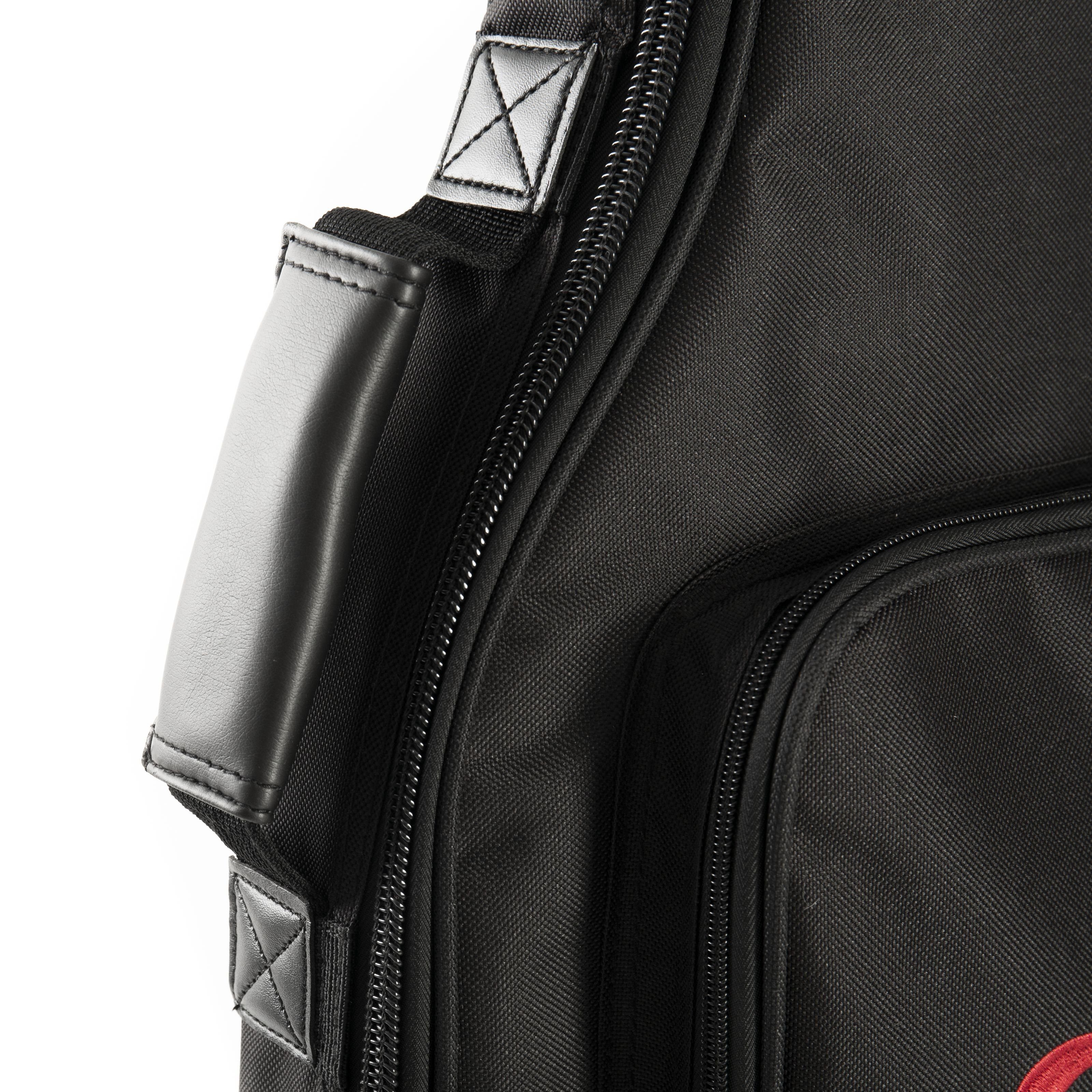 FAME Gitarrentasche (Gigbag E-Gitarre wetterfeste Gitarrentasche für Gitarre Bag mit zusätzlichem Zubehörfach und gepolsterten Tragegriff Electric Guitar Basic, Gitarrenkoffer und Gitarrentaschen, E-Gitarren Tasche), Gigbag E-Gitarre, wetterfeste Gitarrentasche, gepolsterter