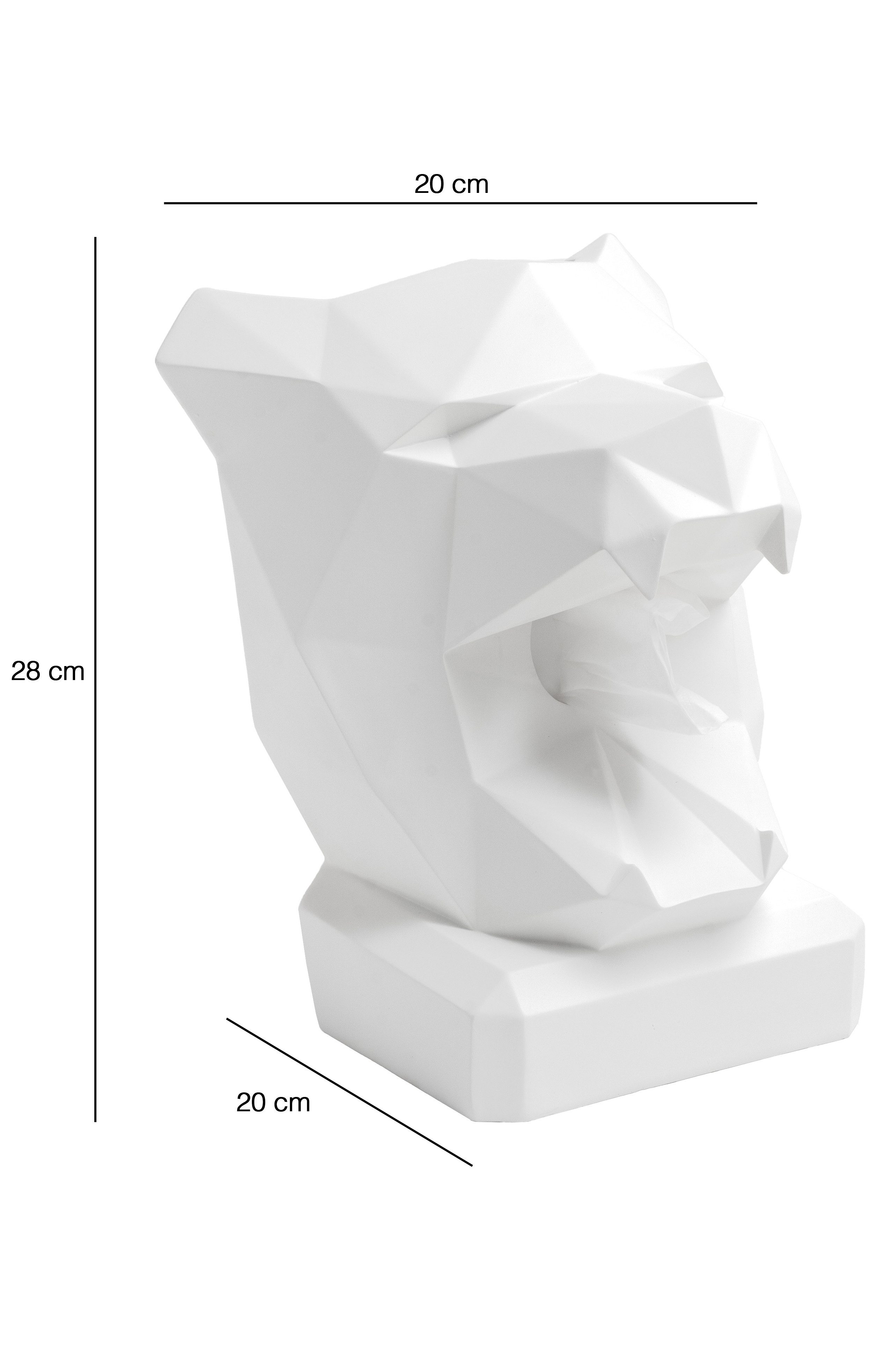 NEUSTEIN Papiertuchbox NEUSTEIN Panther Taschentuchbox Kosmetiktuch Design Figur Küche Bad
