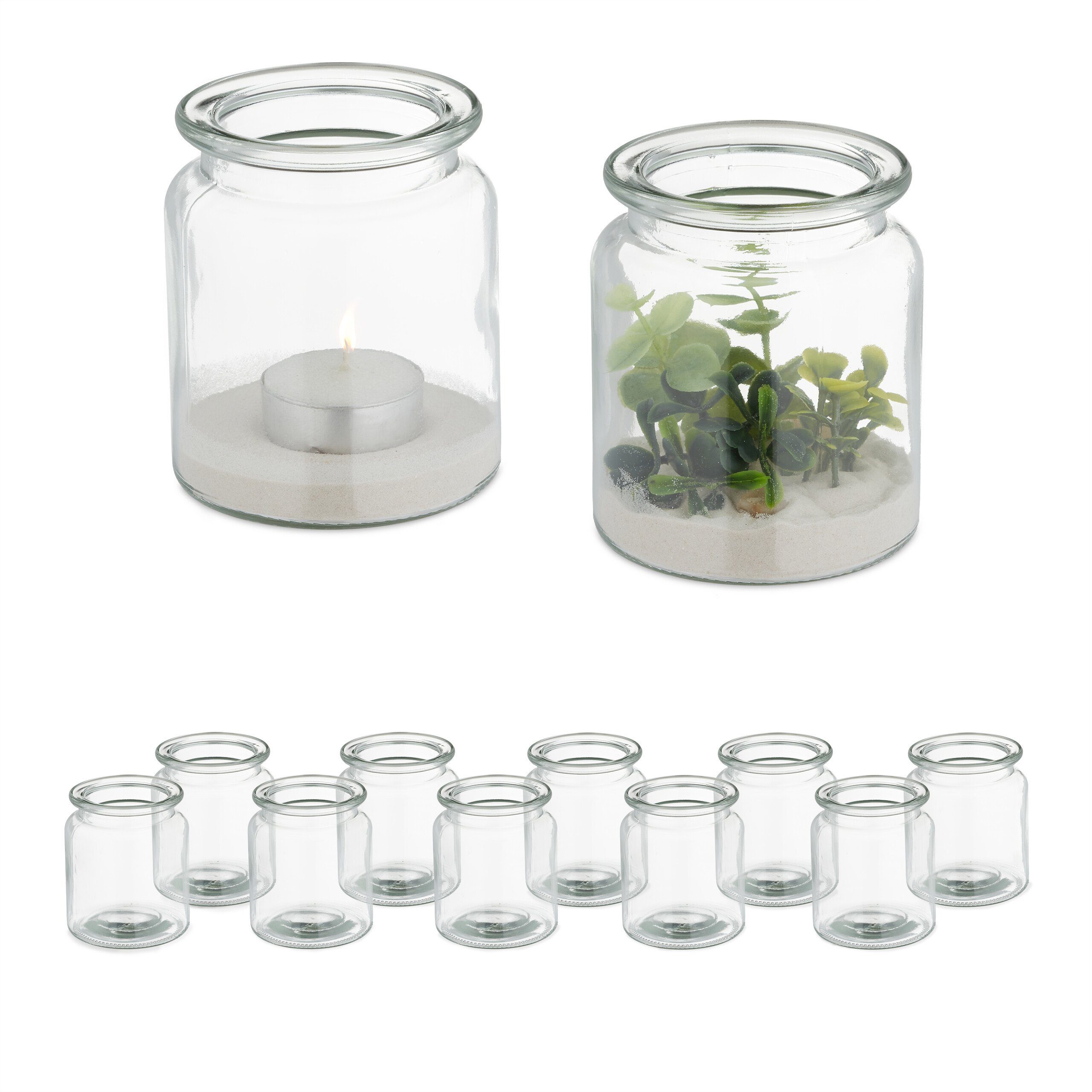 relaxdays Windlicht im 12er Set günstig online kaufen