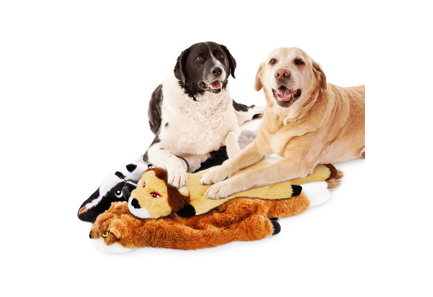 Thumbnail - BYSURE Tier-Intelligenzspielzeug, (5-tlg) Kaufestes Plüschspielzeug für Hunde