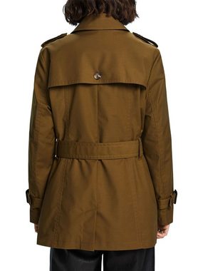 Esprit Trenchcoat Kurzer zweireihiger Trenchcoat