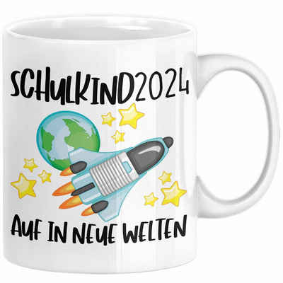 Trendation Tasse Trendation - Schulkind 2024 Einschulung Mädchen Junge Geschenk