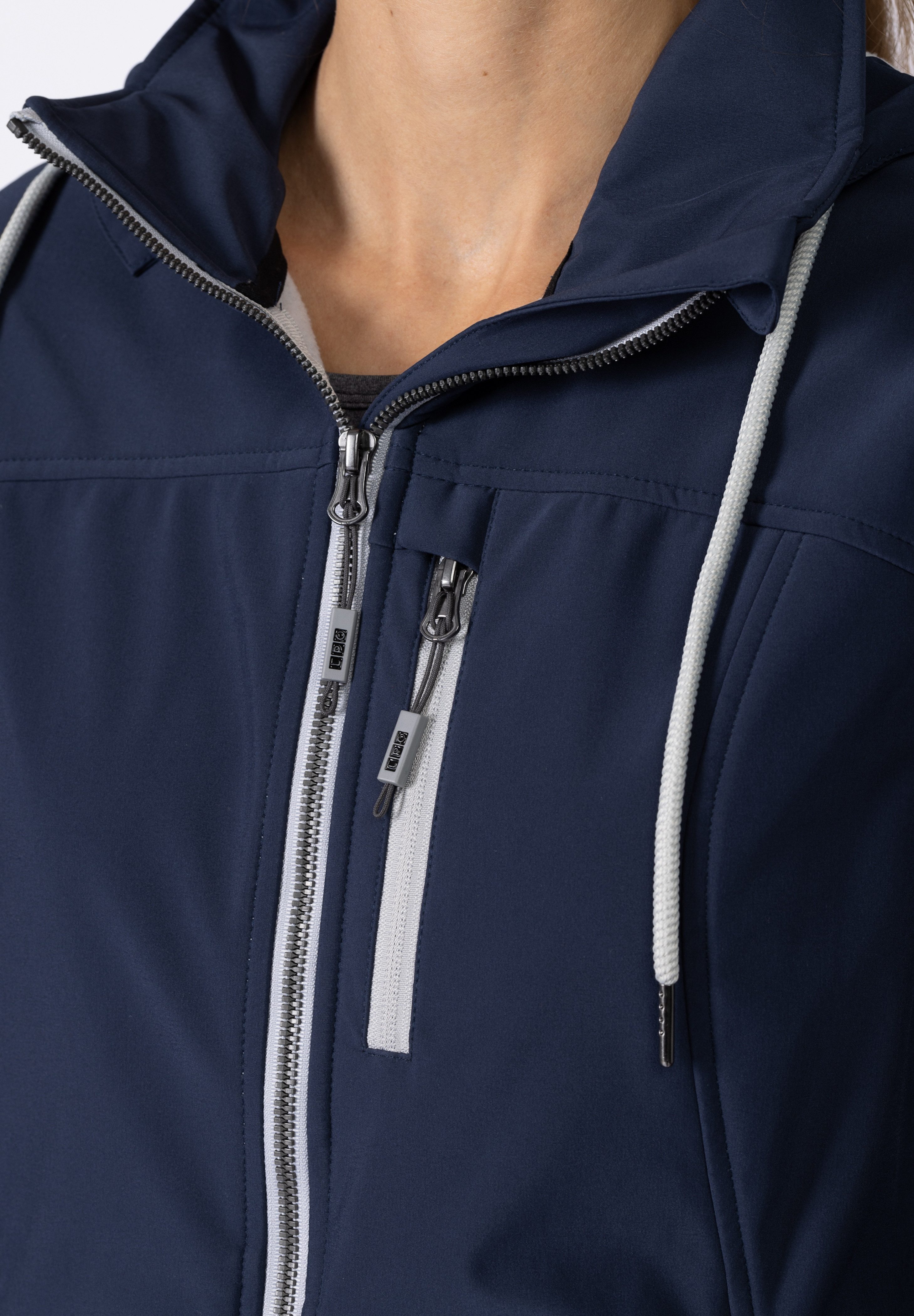 DEPROC Active Softshelljacke DECORAH PEAK V WOMEN mit abnehmbarer Kapuze