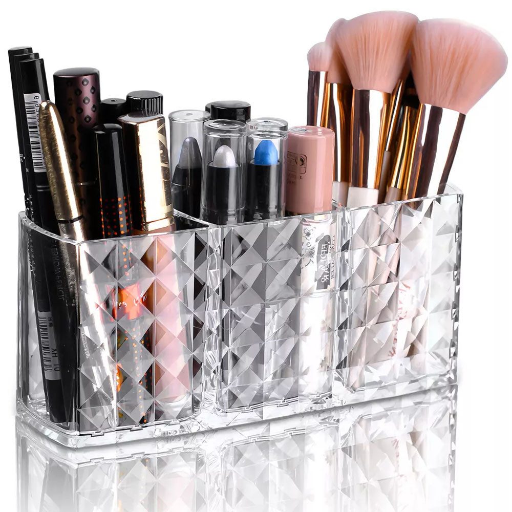 SURFOU Organizer Schminktisch Organizer Make Up Pinselhalter Kosmetik Aufbe günstig online kaufen