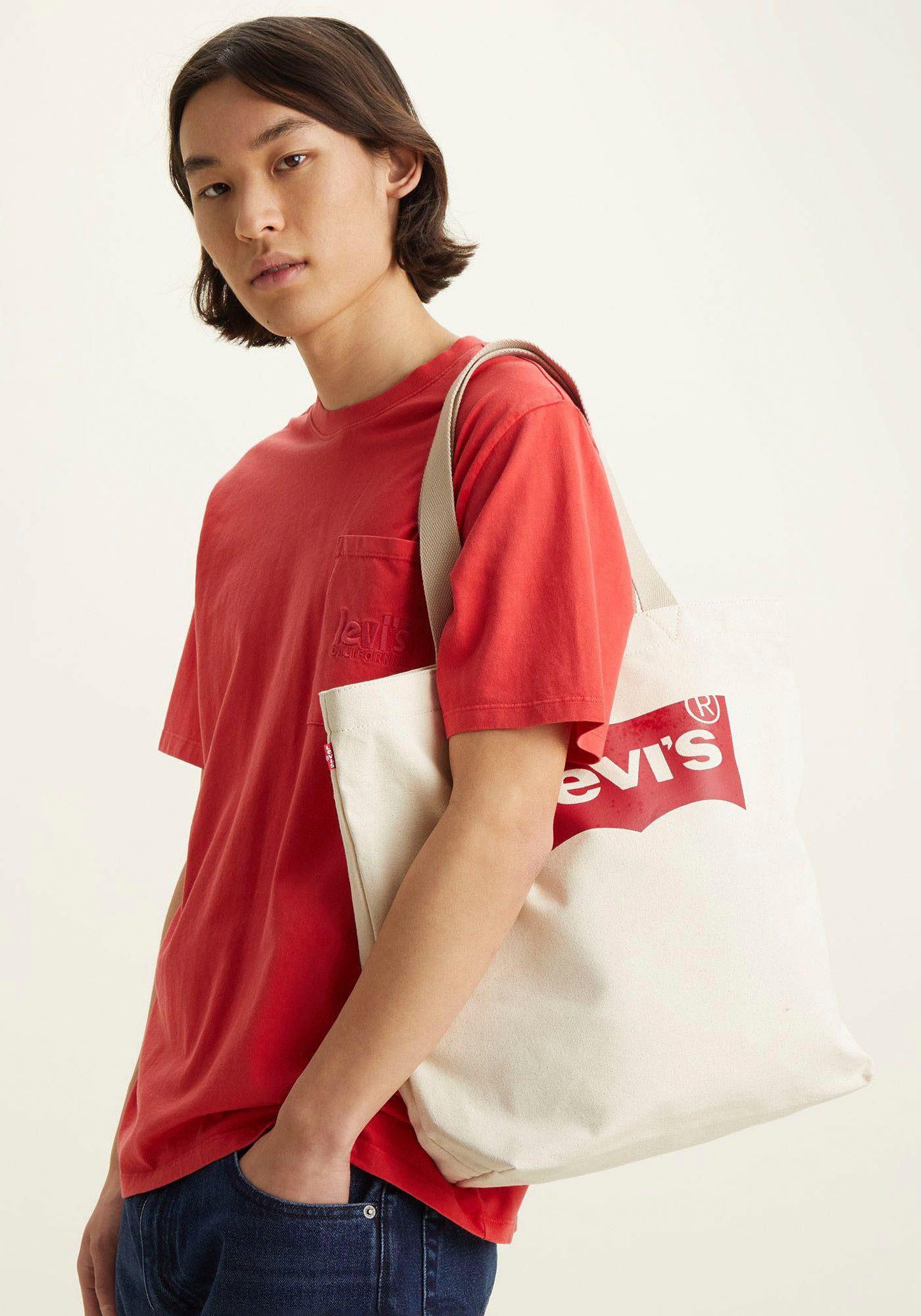 Levi's® Shopper, mit modischem Logo Druck Handtasche Damen Tasche Damen Hen günstig online kaufen