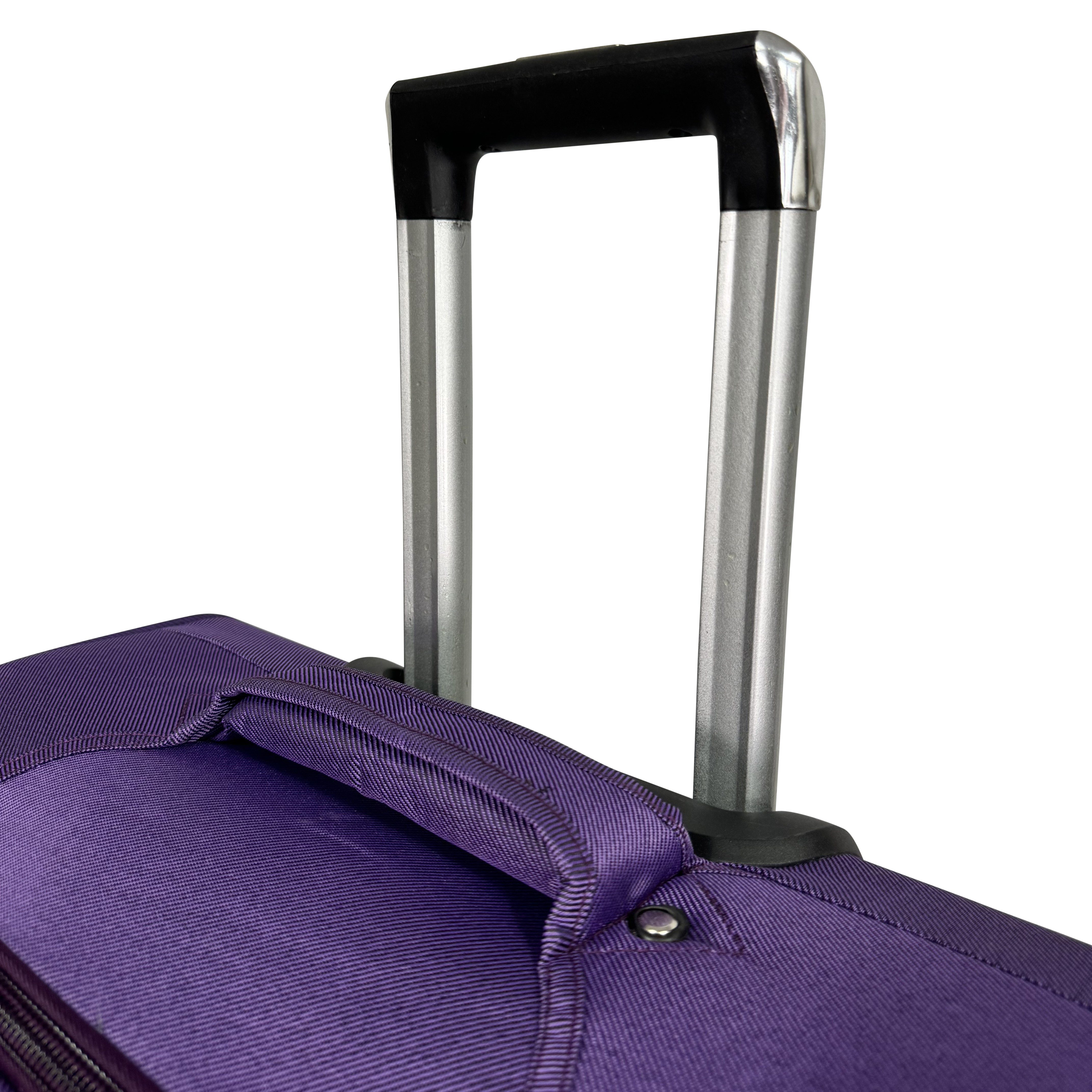 My Travel Bag Koffer 3090 Stoffkoffer 4-Rollen Trolley Reisekoffer Tasche Reisetasche, inkl. Dehnungsfuge und 360° Rolle