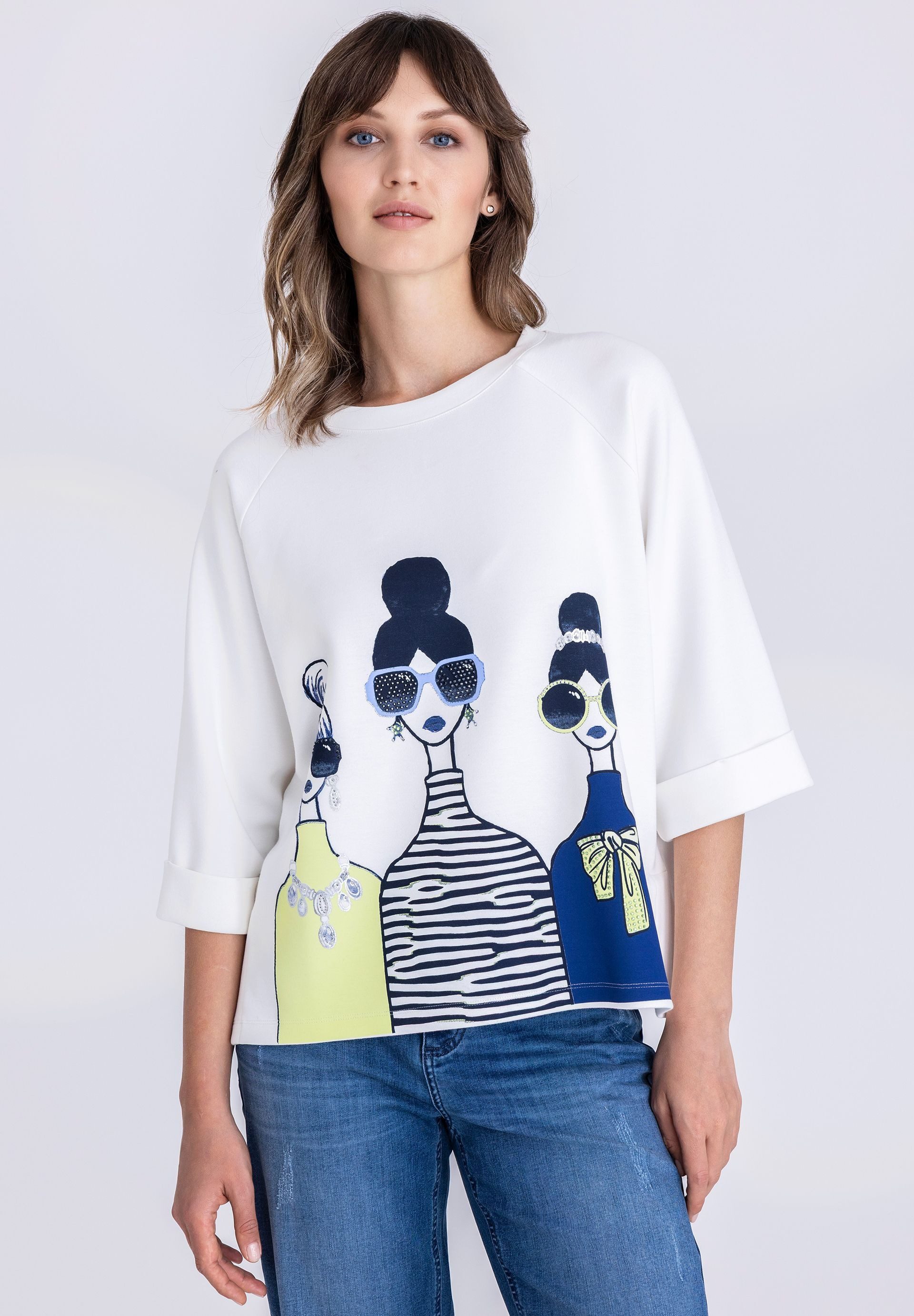 TUZZI Sweatshirt mit Figurenprint Hautfreundlich günstig online kaufen