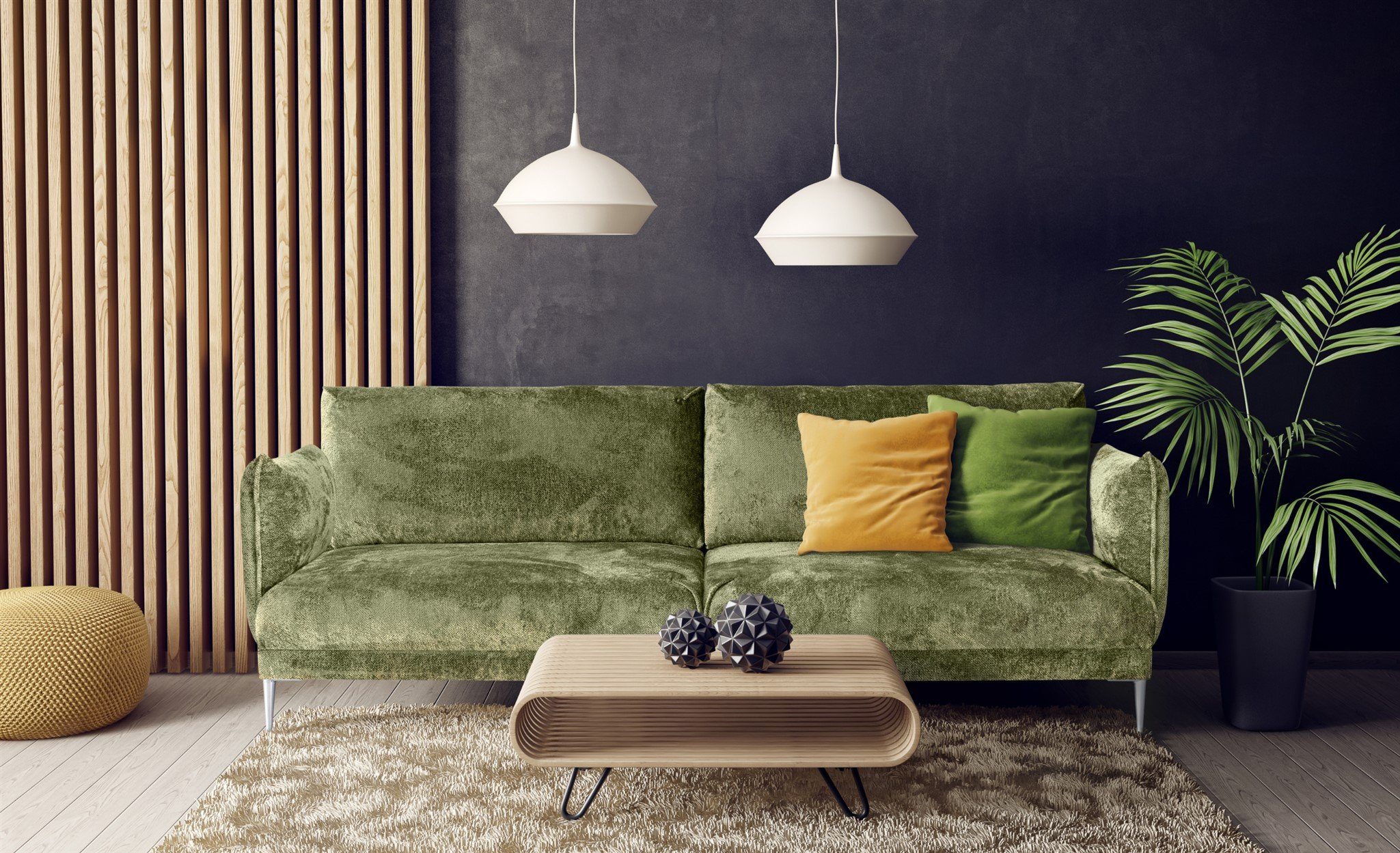 Fun Мебель 2-Sitzer Sofa Designersofa MADISON 2-Sitzer in Stoff Tender Way, Rücken echt bezogen