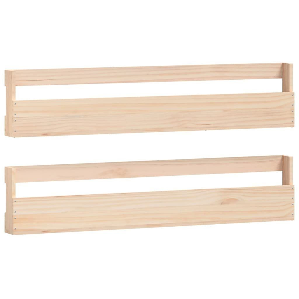 furnicato Schuhregal Wand-Schuhregale 2 Stk. 110x9x23 günstig online kaufen