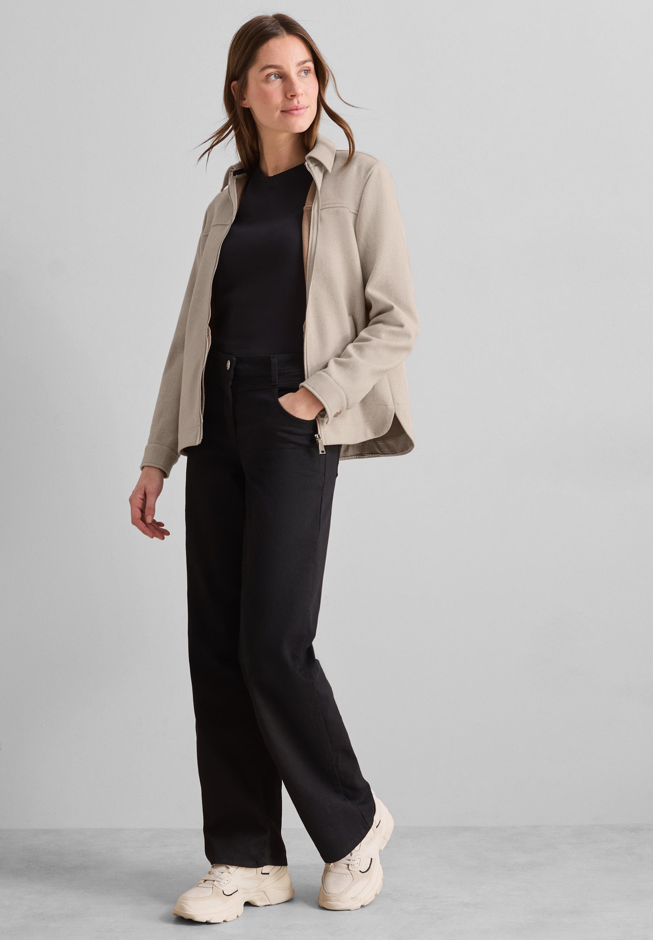 Fellimitatjacke
