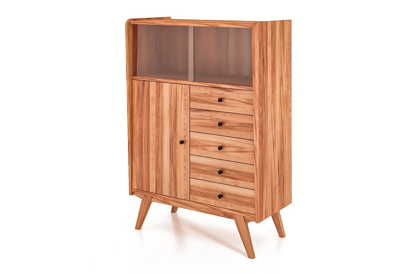 byoak Anrichte RETRO aus Massivholz, Naturgeölt