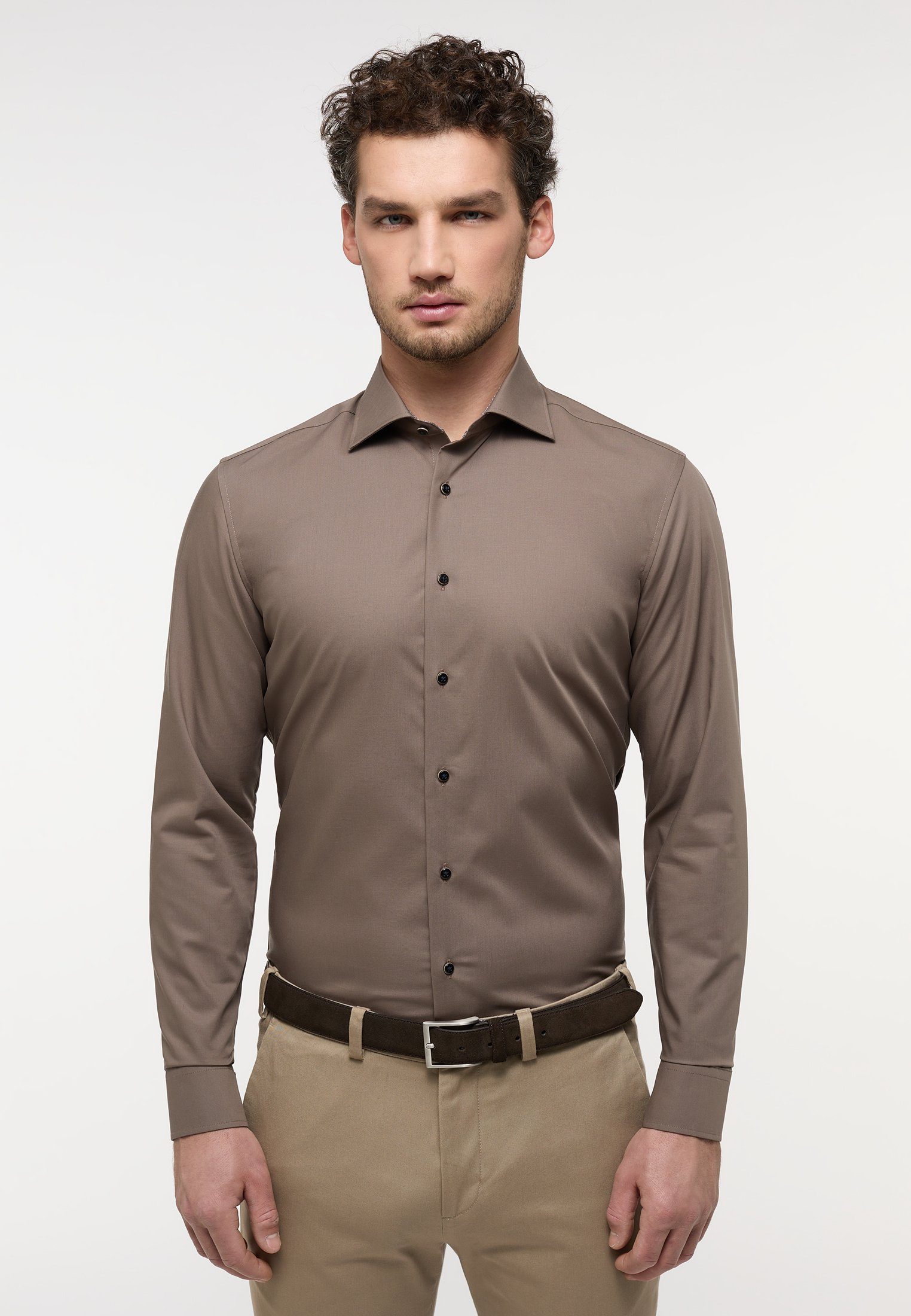 Eterna Langarmhemd SLIM FIT günstig online kaufen