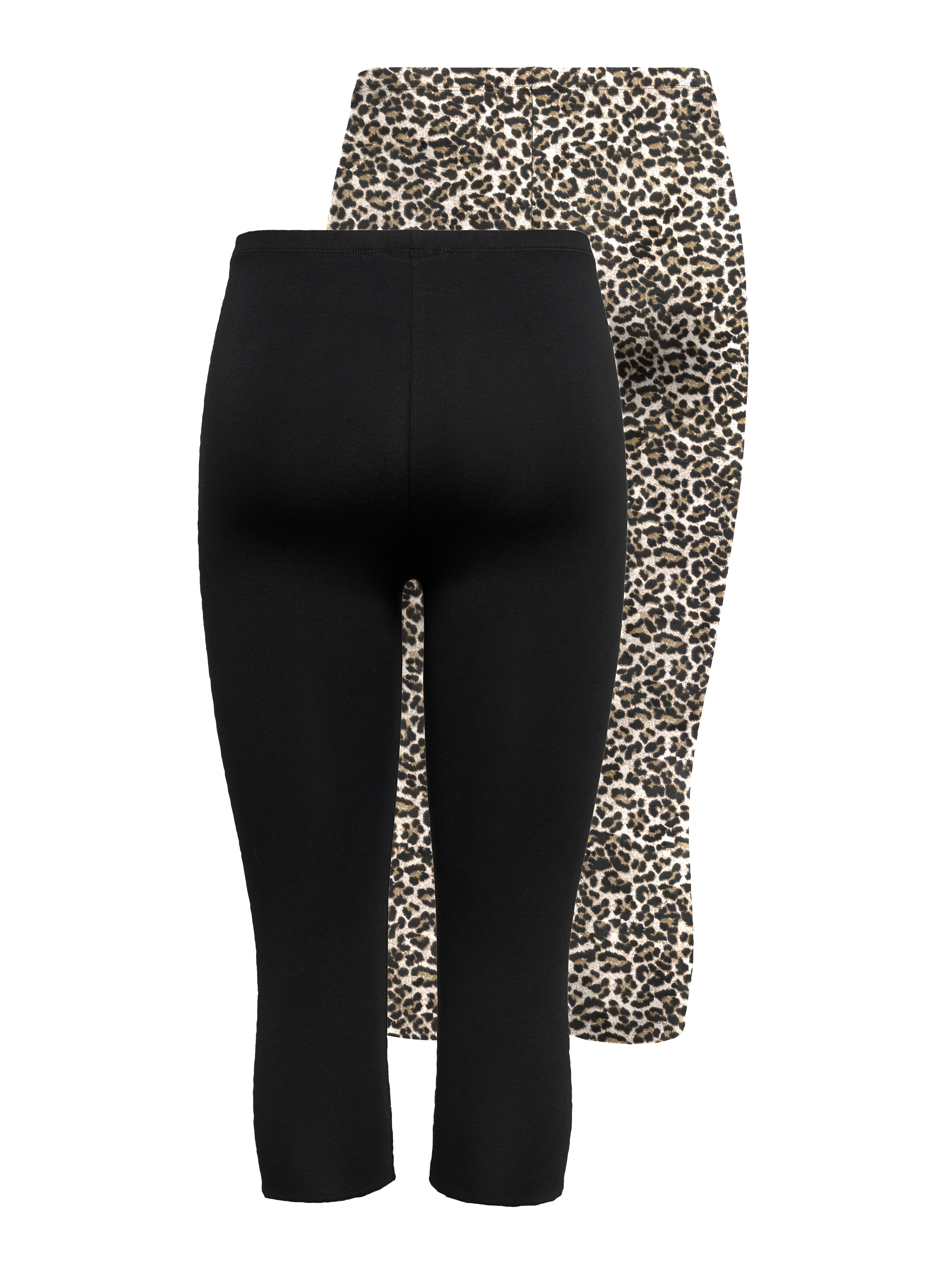 ONLY 3/4-Leggings ONLLIVE LOVE 3/4 CS LEGGINGS 2 PACK (Packung, 2-tlg) günstig online kaufen