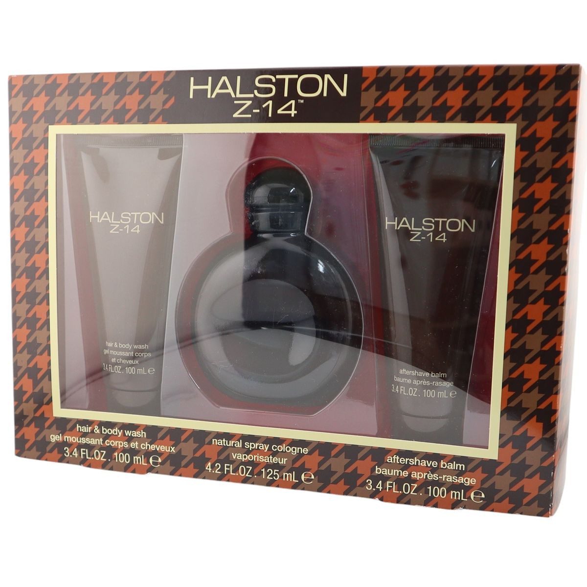 Halston Duft-Set Halston Z-14 Cologne Spray 125 ml + After Shave Balm + Duschgel 100 ml