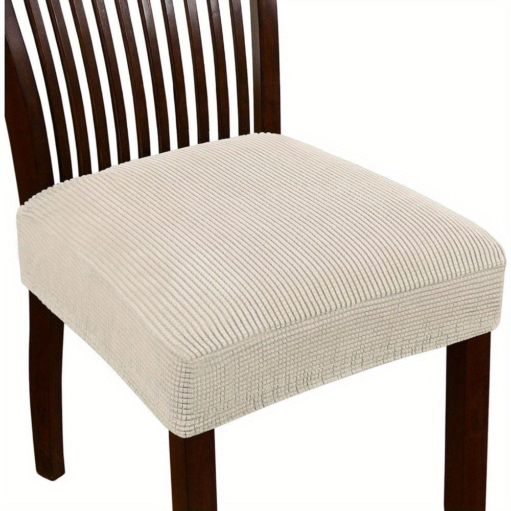 Stuhlhusse Stuhlbezug Sitzfläche, Stretch Bezug für Stühle Sitzbezüge