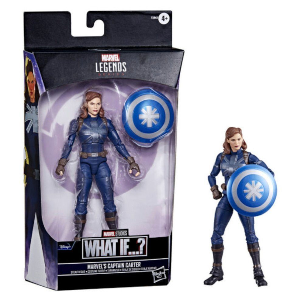 Hasbro Actionfigur MARVEL LEGENDS DISNEY WHAT IF CAPTAIN CARTER STEALTH SUIT ACTIONFIGUR
