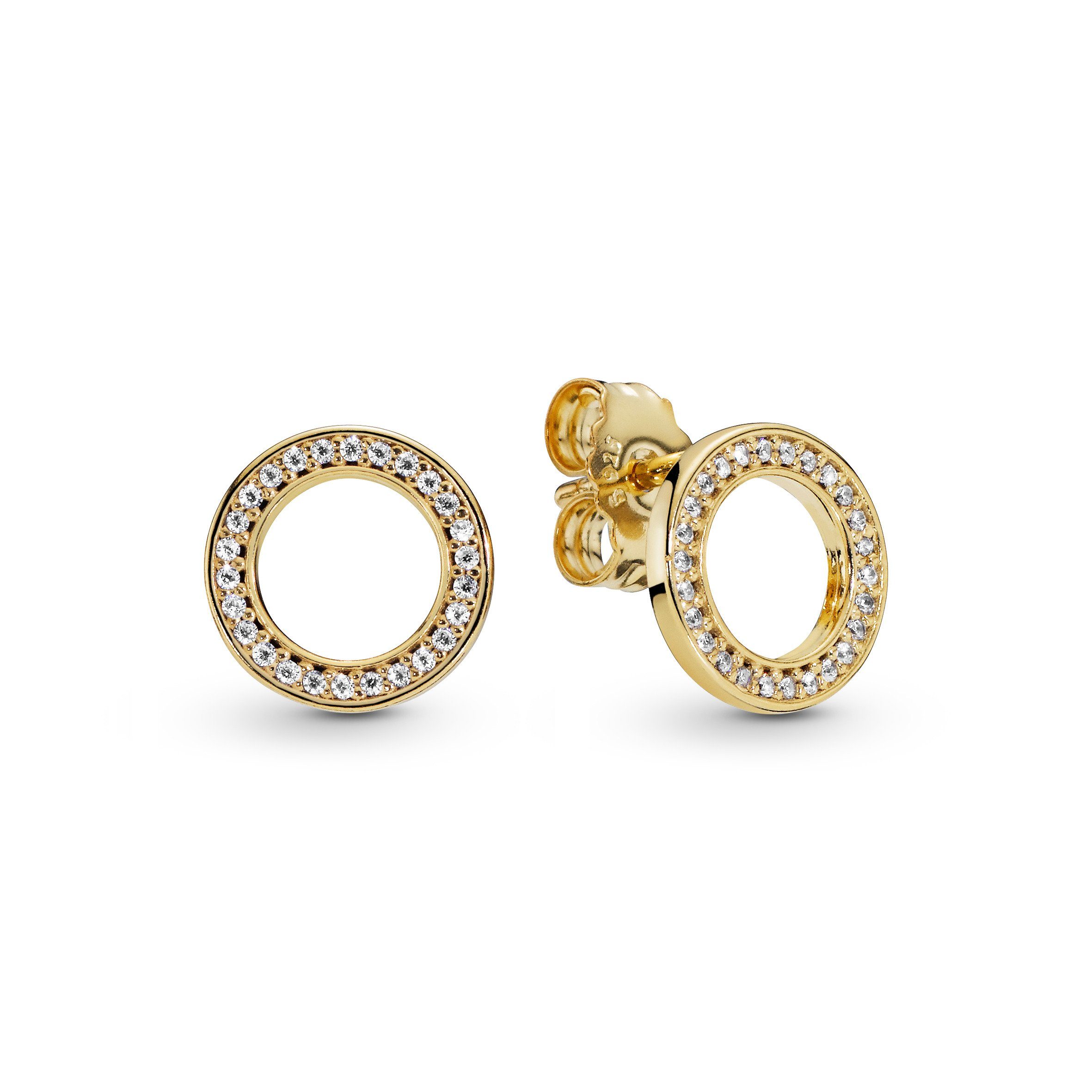 Single-Ohrstecker Pandora Ohrstecker 268649C01 14 Karat günstig online kaufen