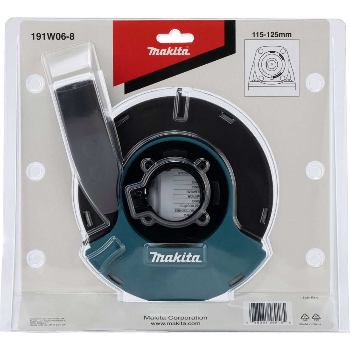 Makita Polierscheibe Absaughaube Schleifen 125mm günstig online kaufen