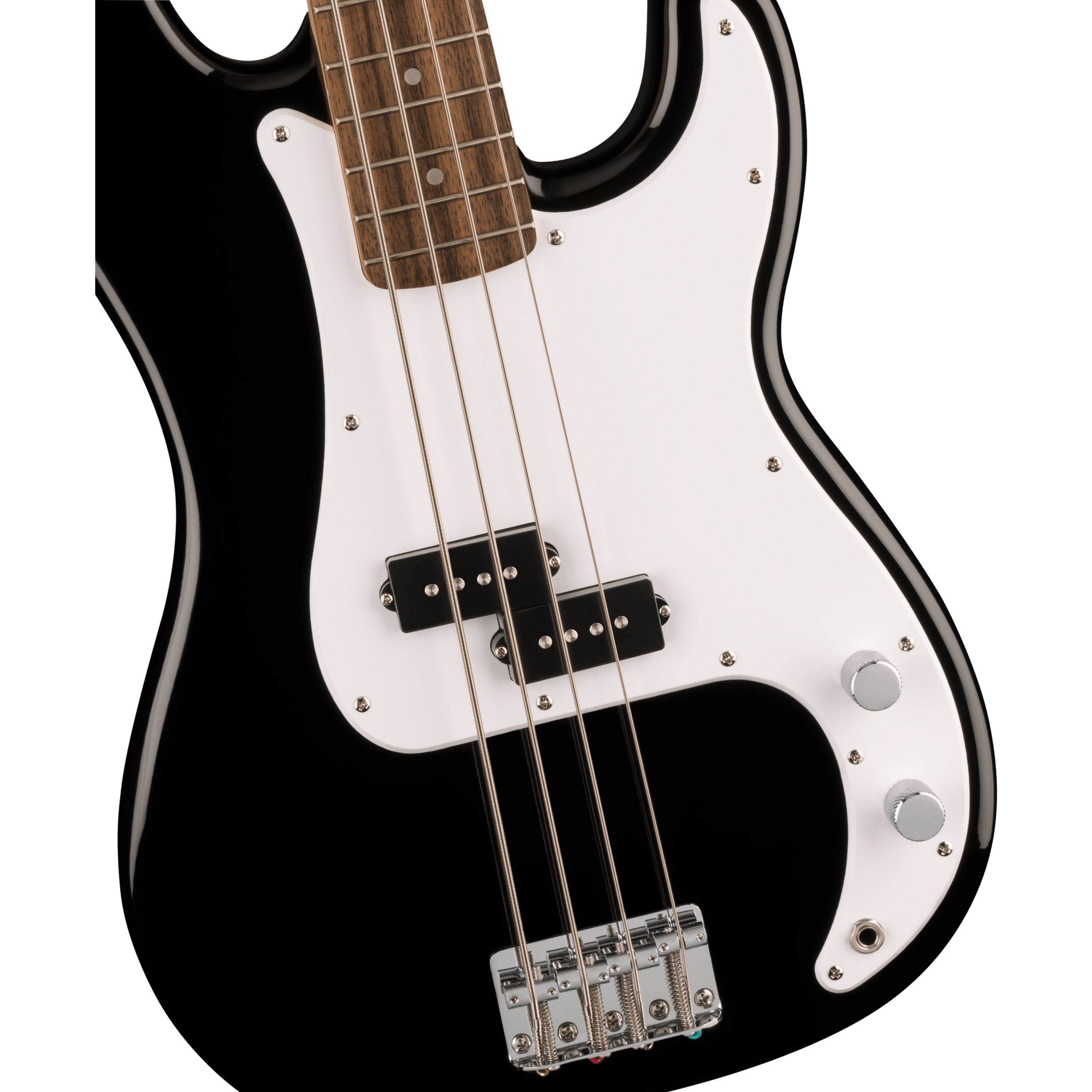 Squier E-Bass, E-Bässe, 4-Saiter E-Bässe, Sonic P-Bass IL Black - E-Bass