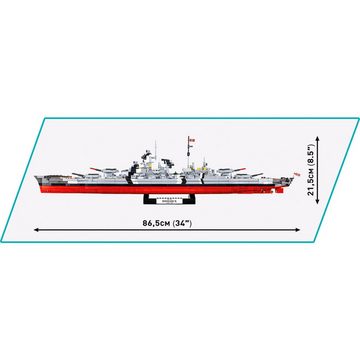 COBI Konstruktionsspielsteine Battleship Bismarck