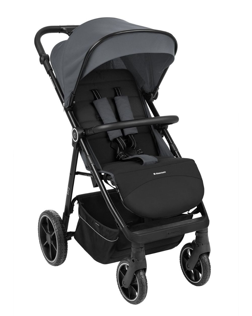 Kikkaboo Kinder-Buggy Kinderwagen Lucy Gurt, Rückenlehne verstellbar Federung Hinterradbremse