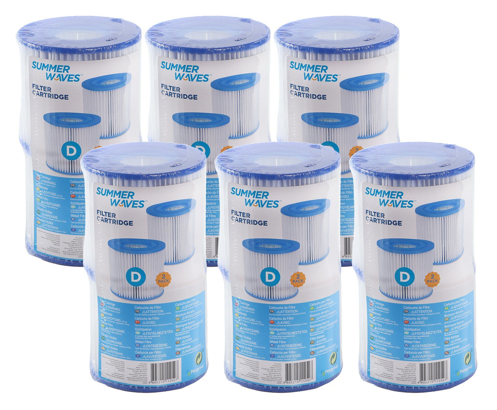 SummerWaves Pool-Filterkartusche Summer Waves Filterpatrone 12er günstig online kaufen