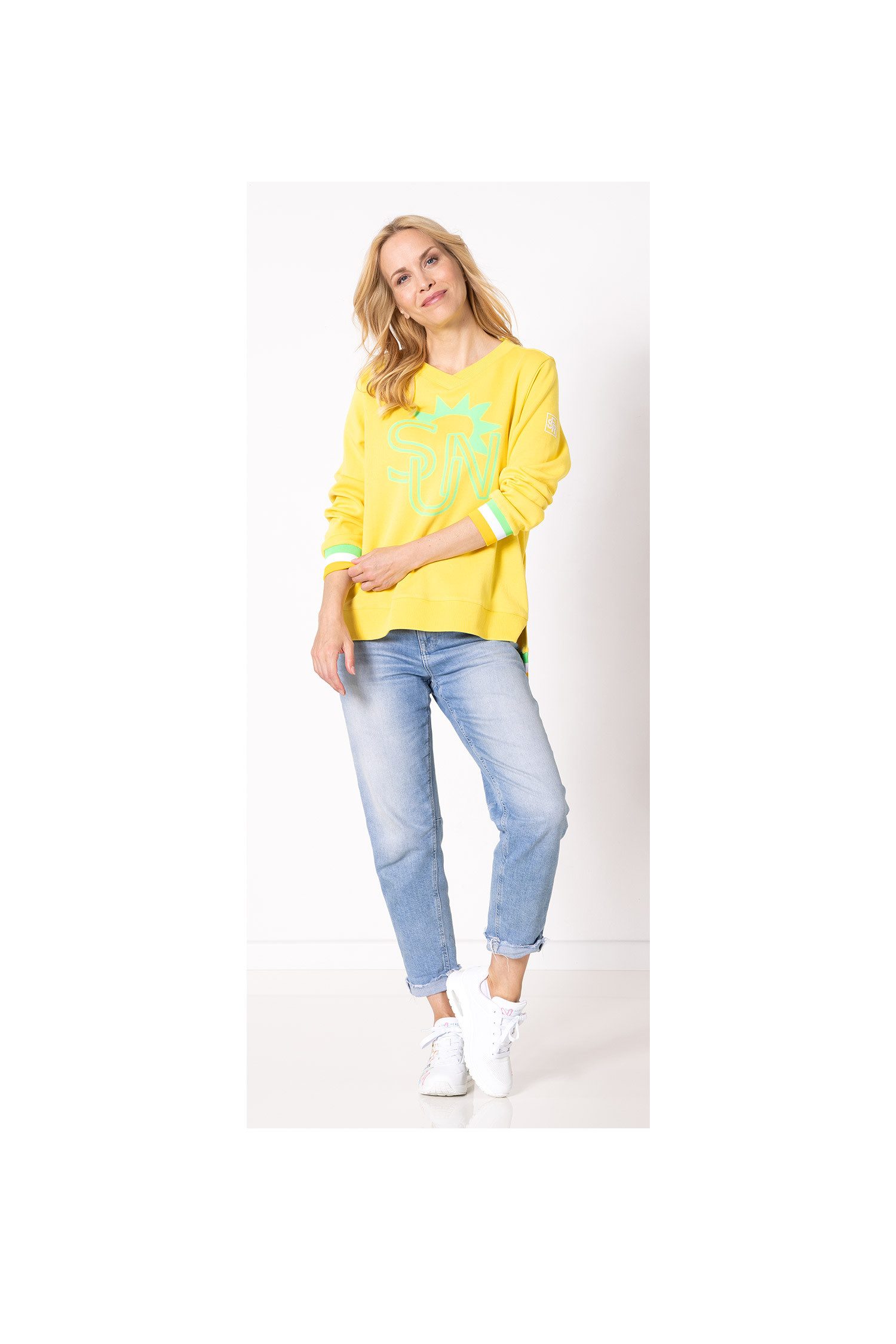 SER Sweatshirt Sweatshirt Frontprint W1260602