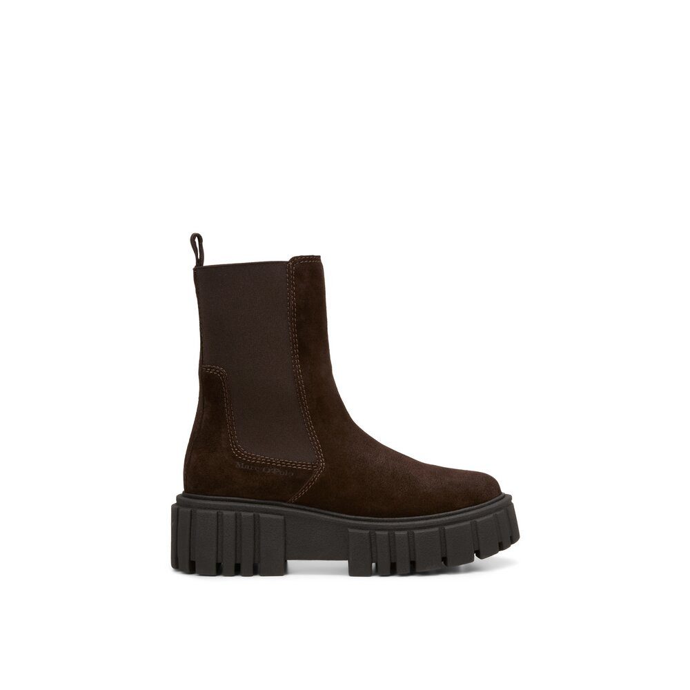 Marc O'Polo Marc O'Polo Shoes - Chelsea-Boot Model Christel - Braun Stiefel günstig online kaufen