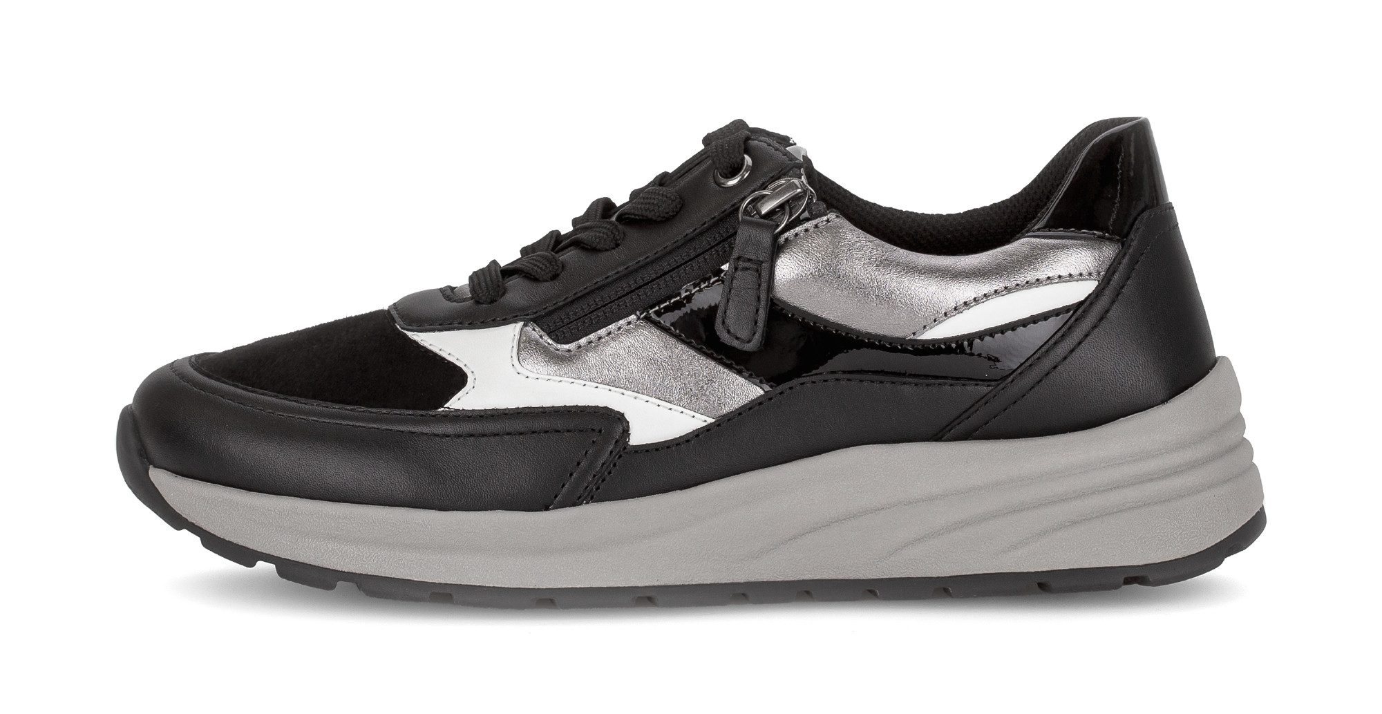 Gabor COMO Keilsneaker, Plateau, Schnürschuh, Halbschuh, in Extraweite K