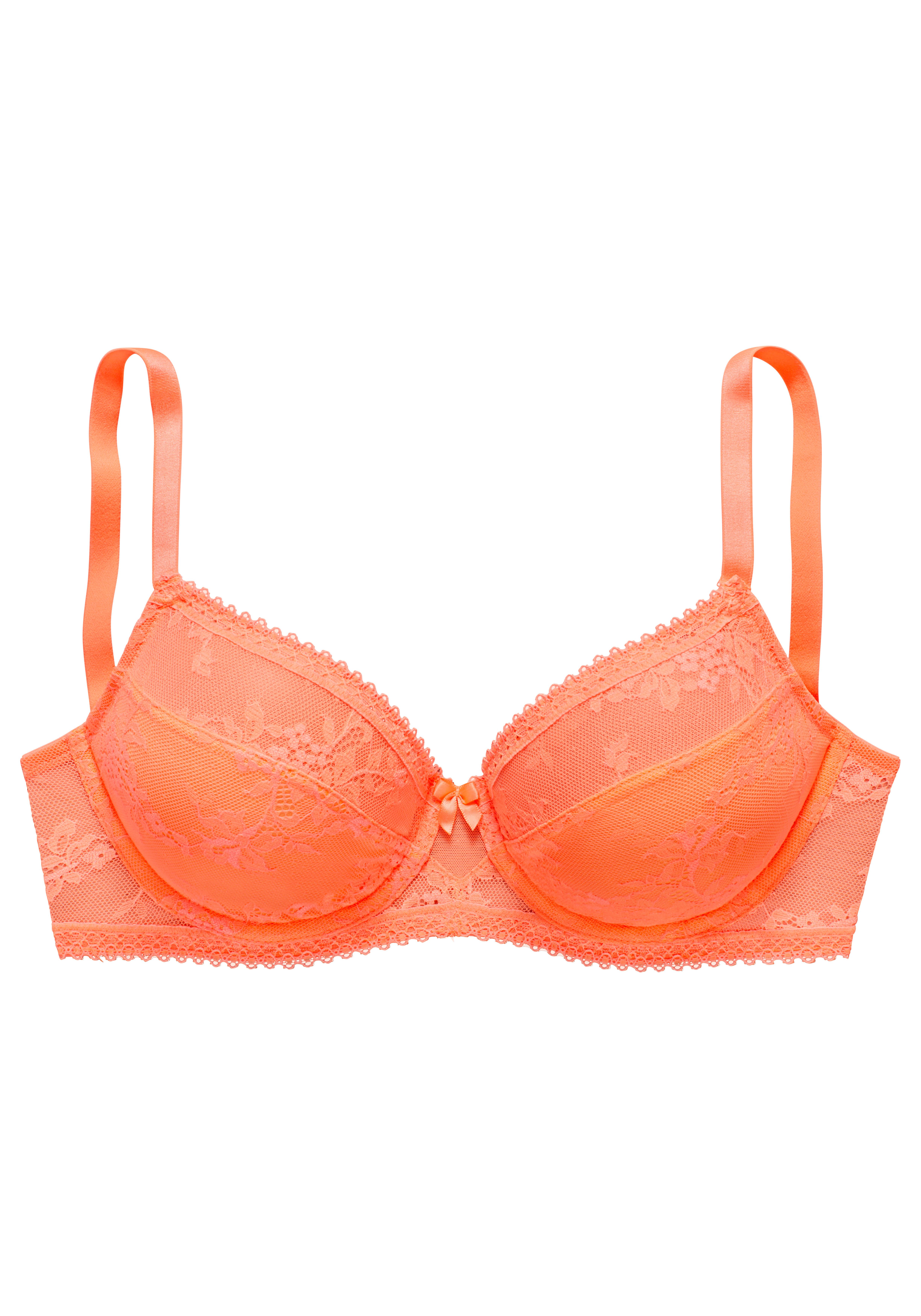 LASCANA Bügel-BH aus feiner Jacquardspitze, sexy Dessous