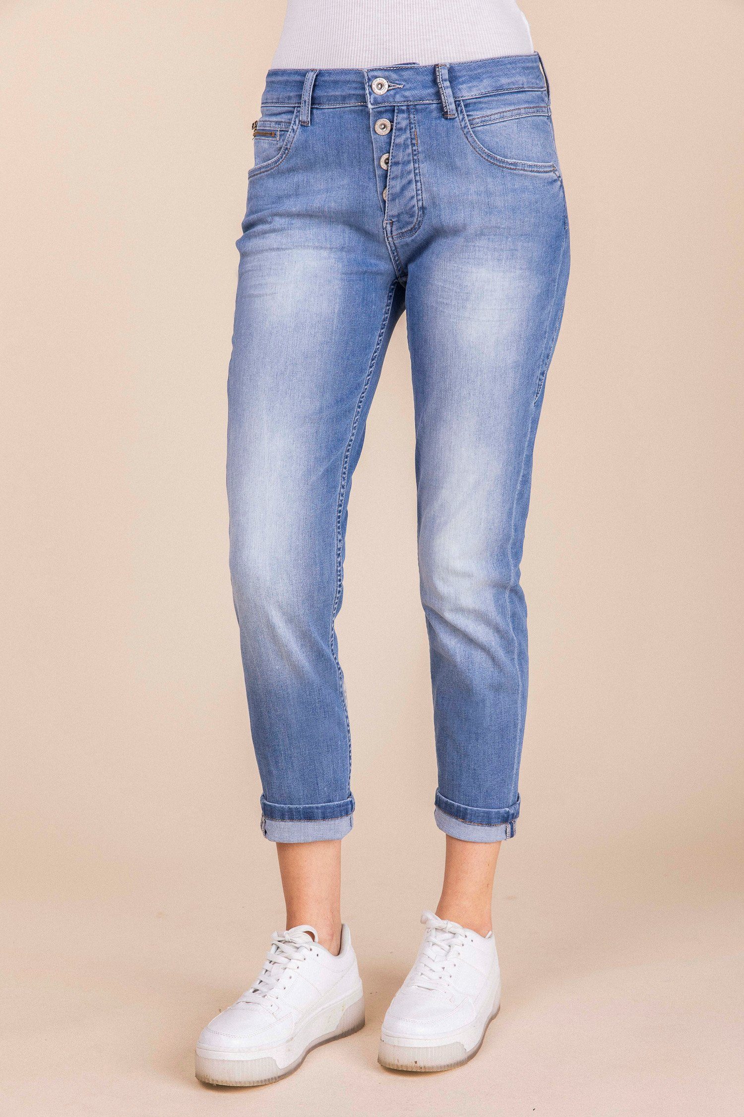 BLUE FIRE Stretch-Jeans BLUE FIRE GIGI pacific 1112.234, Weite in ...