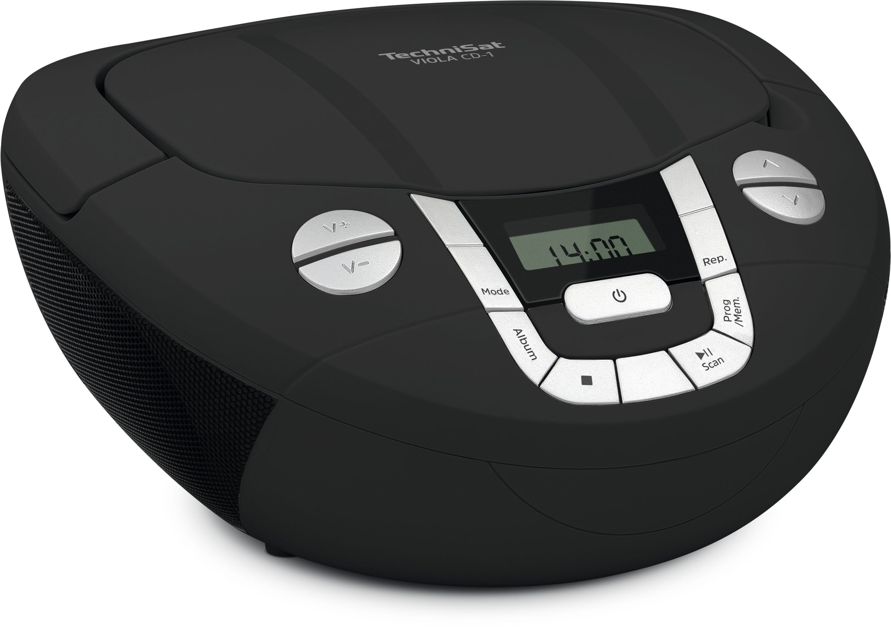 TechniSat VIOLA CD-1 UKW-Radio (FM-Tuner mit RDS, 2 W, CD-Player, Bluetooth)