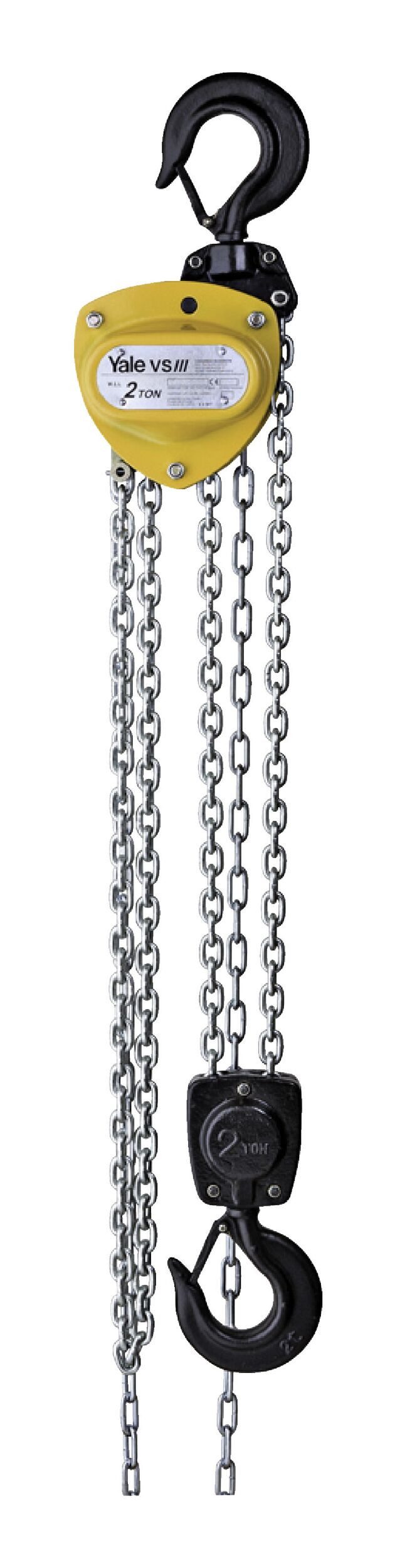 Yale Kettenflaschenzug, Stirnradflaschenzug 3m VS III, 1000-1