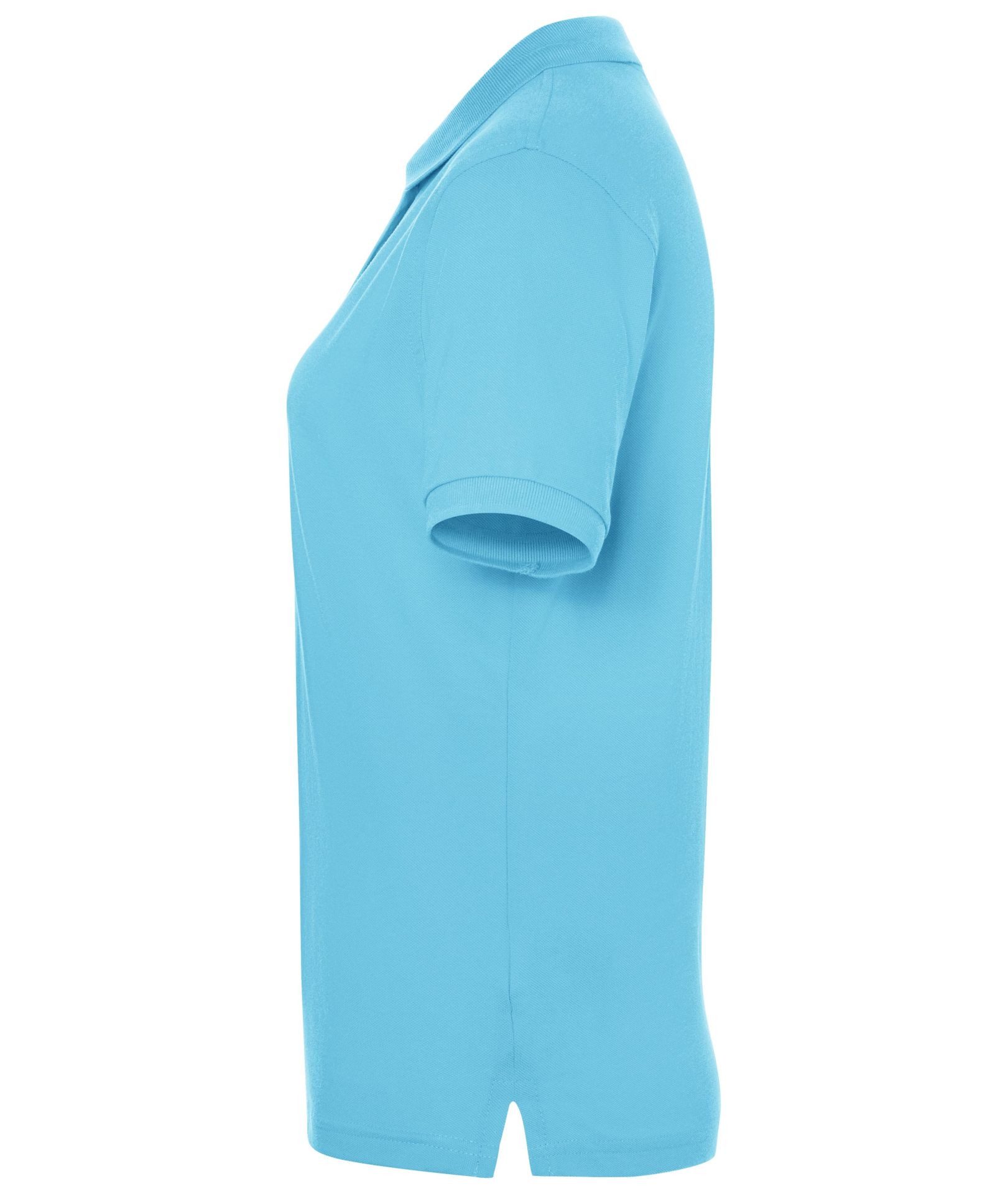 James & Nicholson Poloshirt Doppelpack Feines Damen Piqué-Poloshirt mit gestrickten Bündchen JN071 (Doppelpack, 2er-Pack) Sportlicher Schnitt mit Seitenschlitze – Bild 3 von 5