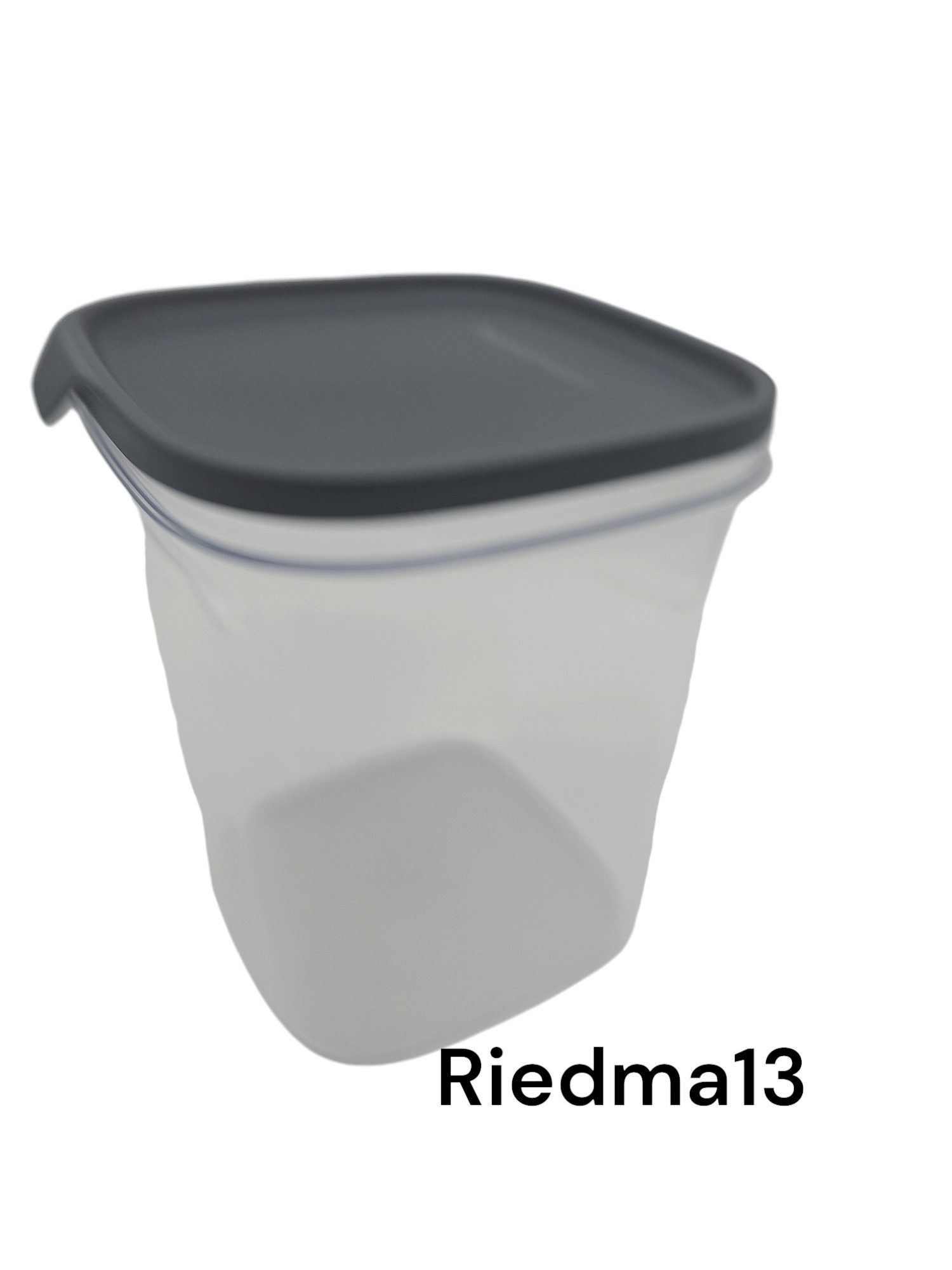 TUPPERWARE Vorratsdose Tupperware Ultra Clear Eidgenosse klar Behälter 3,6L eckig, Bonboniere