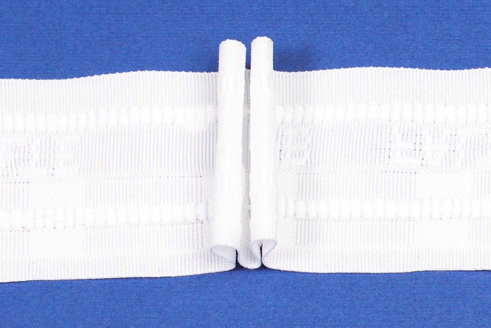 Gardine Universal Minifalten - Variabel, Gardinenband, Vorhang / Breite: 50 mm / Farbe: weiß - L096, rewagi, Verkaufseinheit: 5 Meter