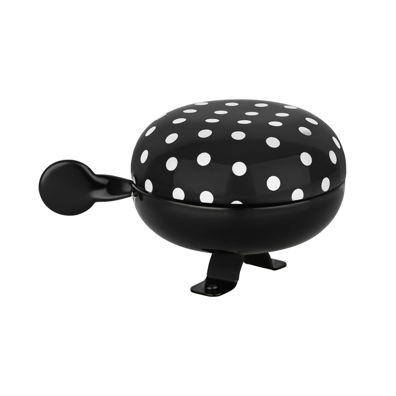 URBAN ZWEIRAD (schwarz/weiß) Polka Dots Dots BIG Polka Fahrradlenker Fahrradklingel MAMA 