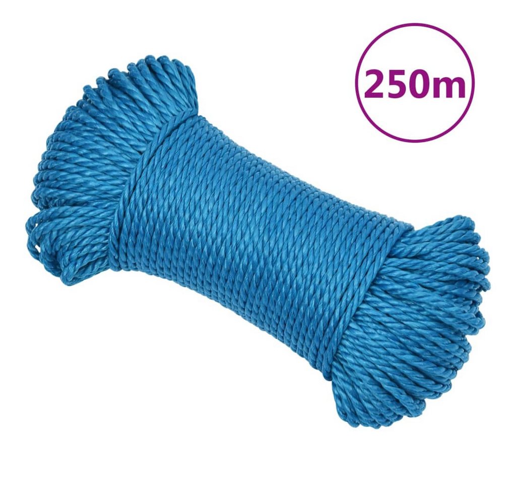 Thumbnail - vidaXL Seil, Arbeitsseil Blau 6 mm 250 m Polypropylen