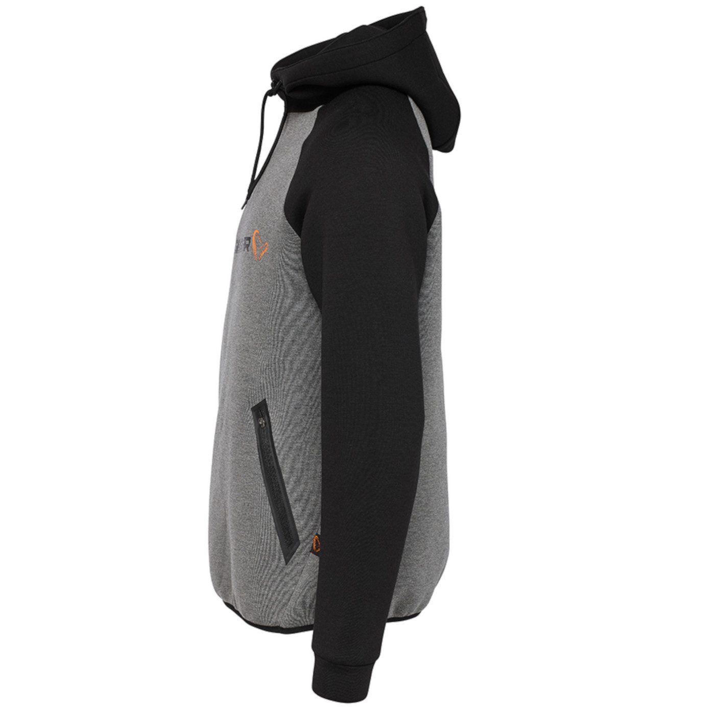 Savage Gear Kapuzenpullover Savage Gear Tec-Foam Hoodie Grey Melange - Angelpullover