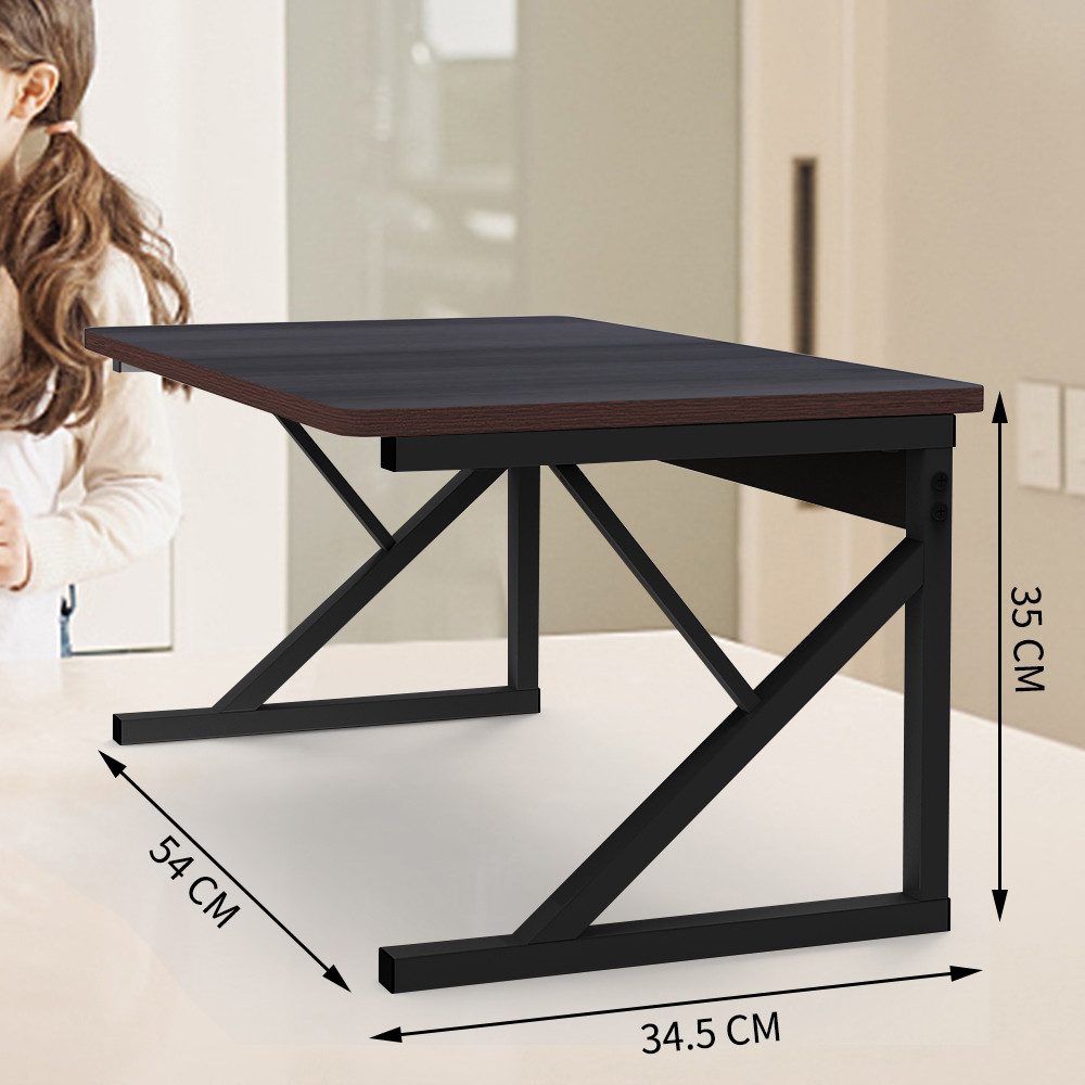 JEOBEST Küchenregal (2-stufig) Holz Mikrowellen Ständer, Gewürzregal Multifunktion Küche Mikrowellenständer – Bild 5 von 5