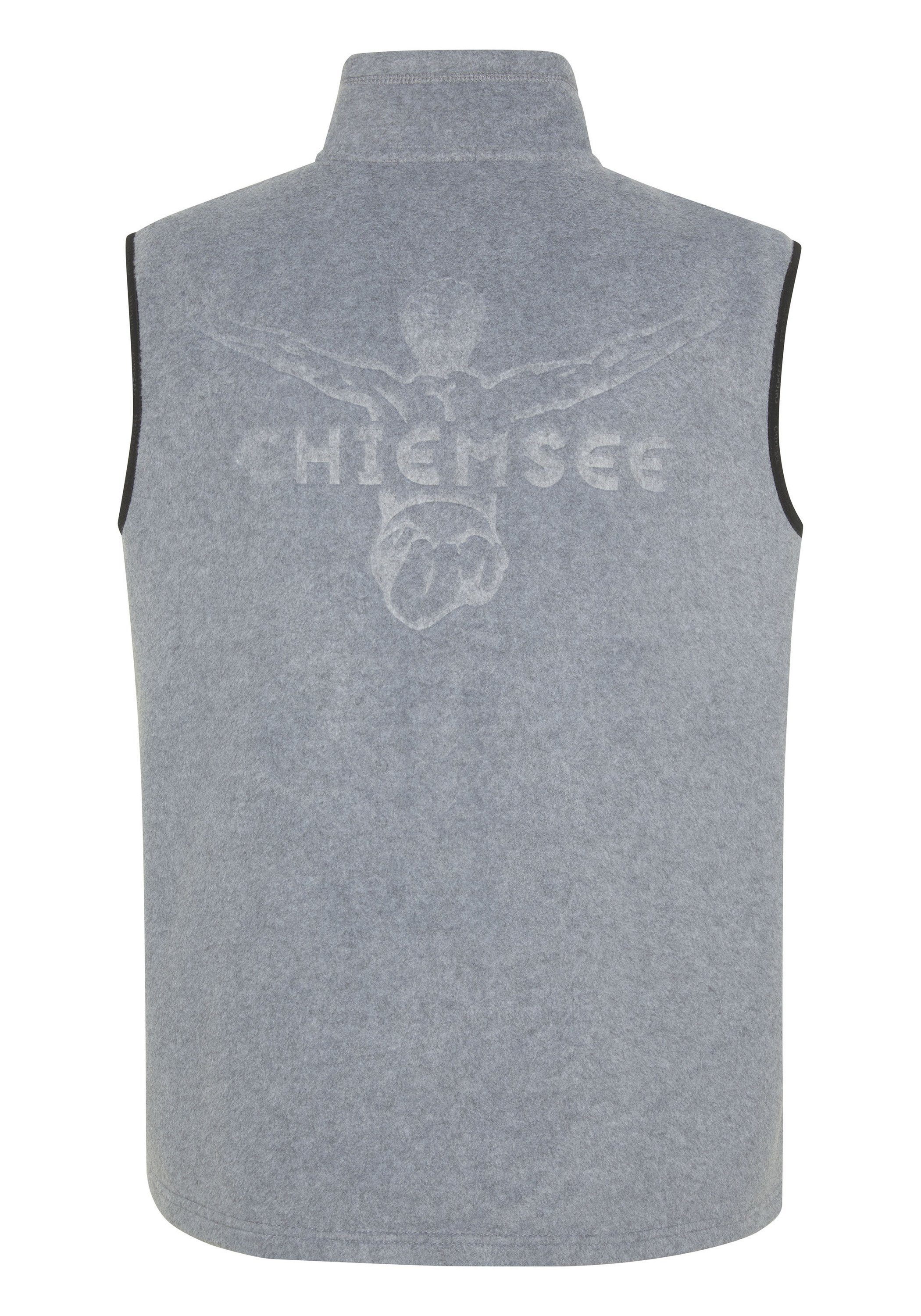 Chiemsee Fleeceweste Fleece-Weste mit Label-Motiv hinten günstig online kaufen