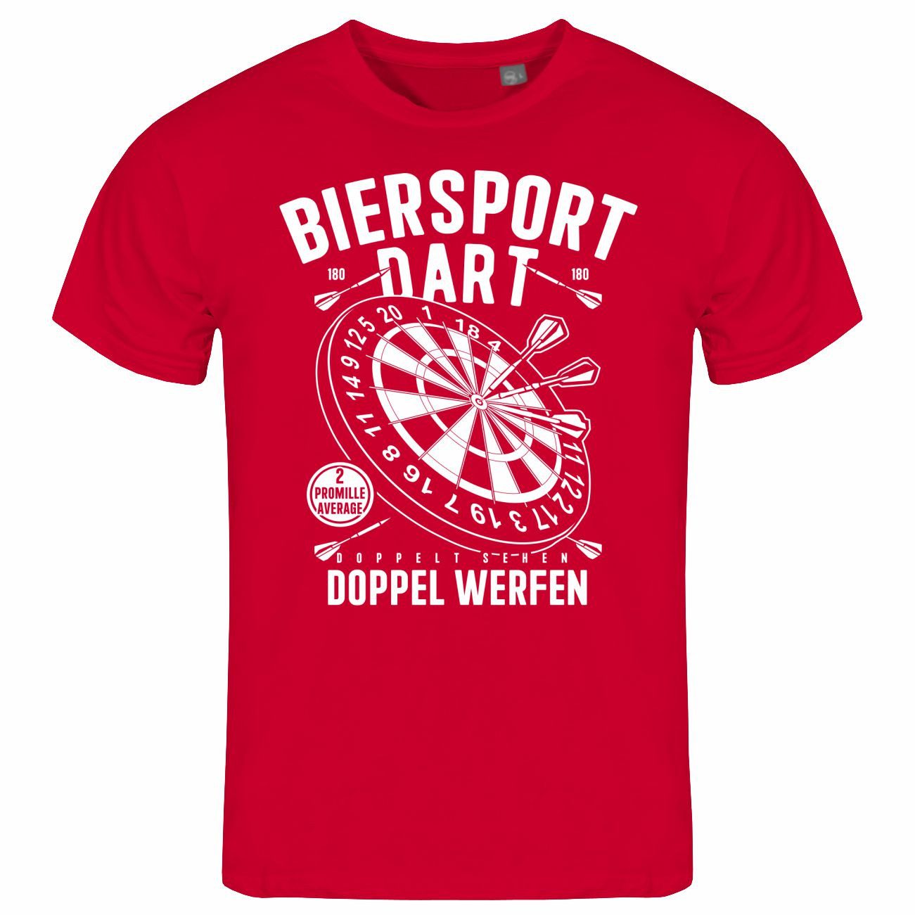 deinshirt Print-Shirt Herren T-Shirt Biersport Dart günstig online kaufen