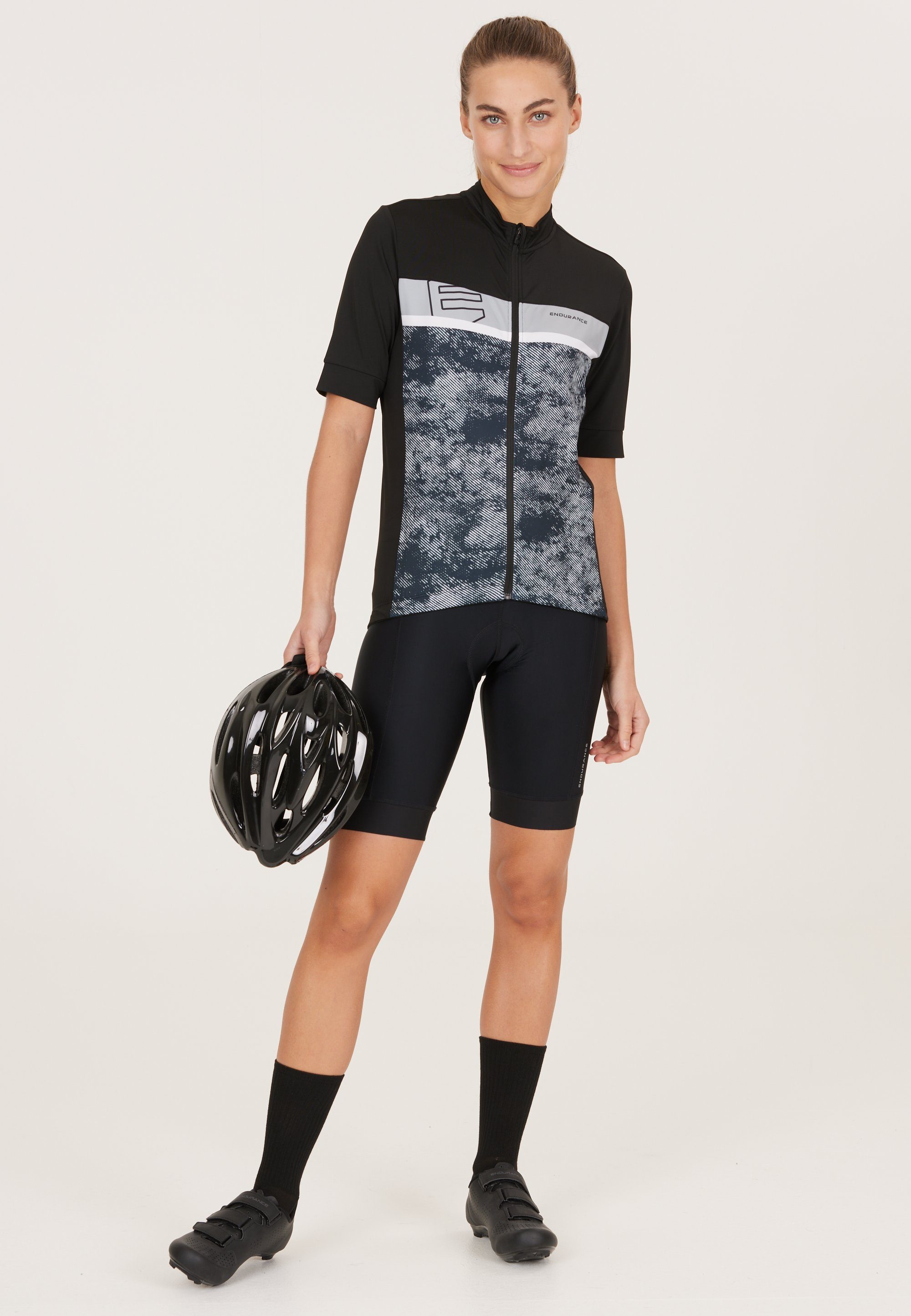 ENDURANCE Funktionsshirt Dharma (1-tlg) mit Quick Dry-Technologie und durchgehendem Reißverschluss