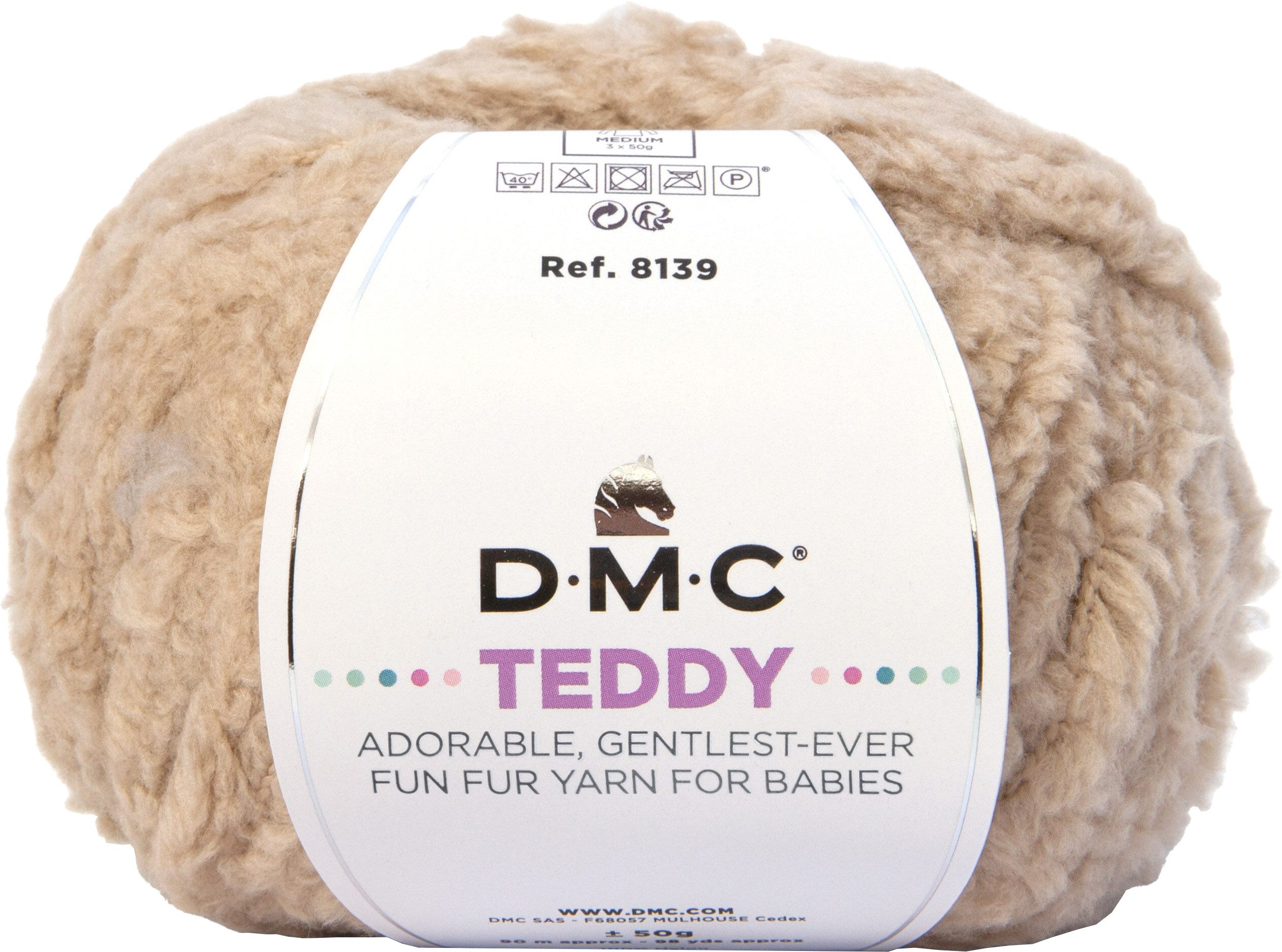 DMC Teddy Babygarn Häkelwolle, 50g