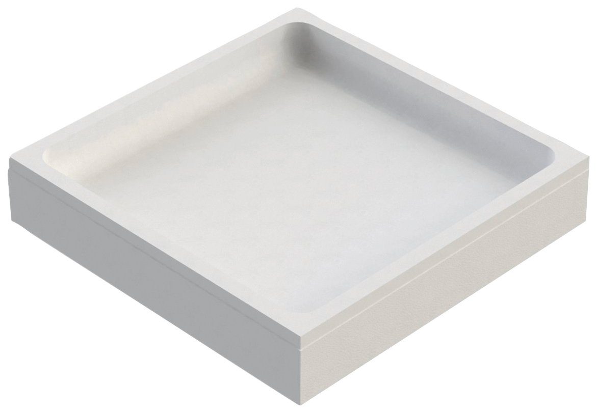 OTTOFOND Duschwanne Set Quadratische Duschwanne, quadratisch, Sanitäracryl, 3-St., 800x800/30 mm