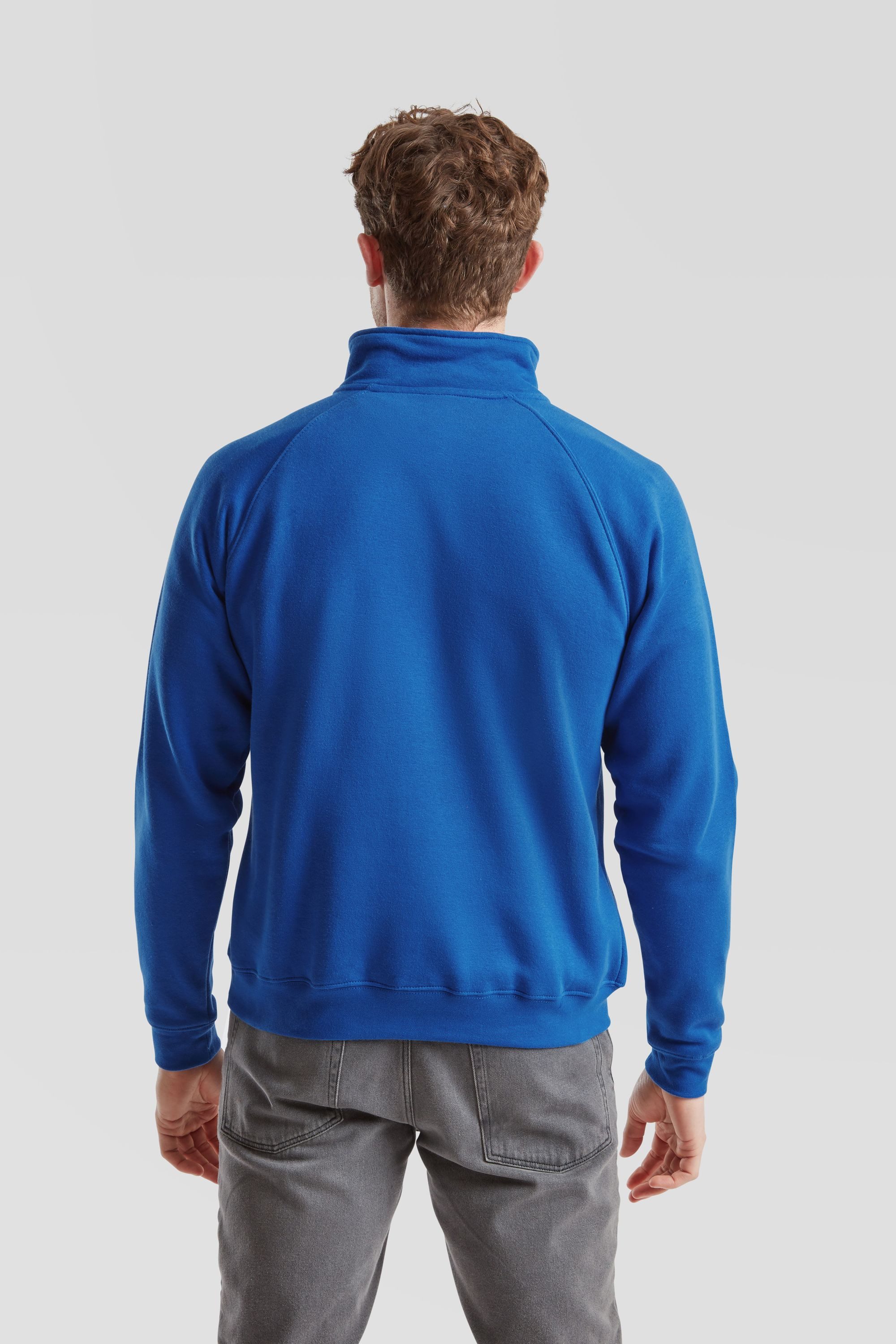 Fruit of the Loom Sweatshirt Fruit of the Loom Premium Zip Neck Sweat – Bild 5 von 5