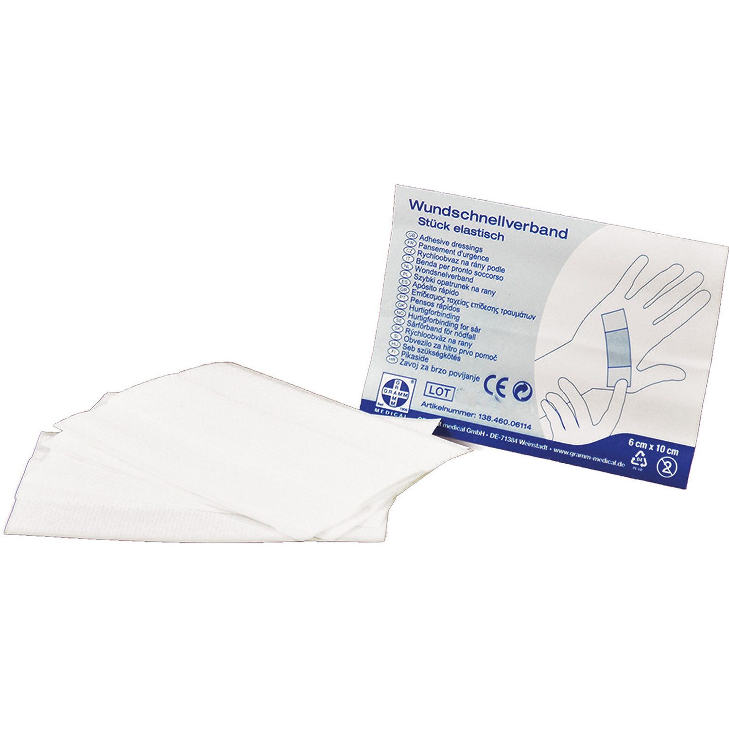 GRAMM medical Bandage 6x10 cm