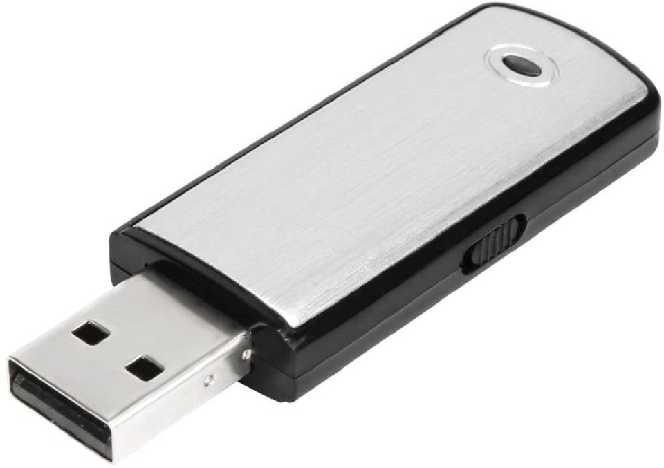 HYTIREBY 16GB Mini Digitales Diktiergerät, Voice Recorder mit Wiederaufladbarer USB-Recorder