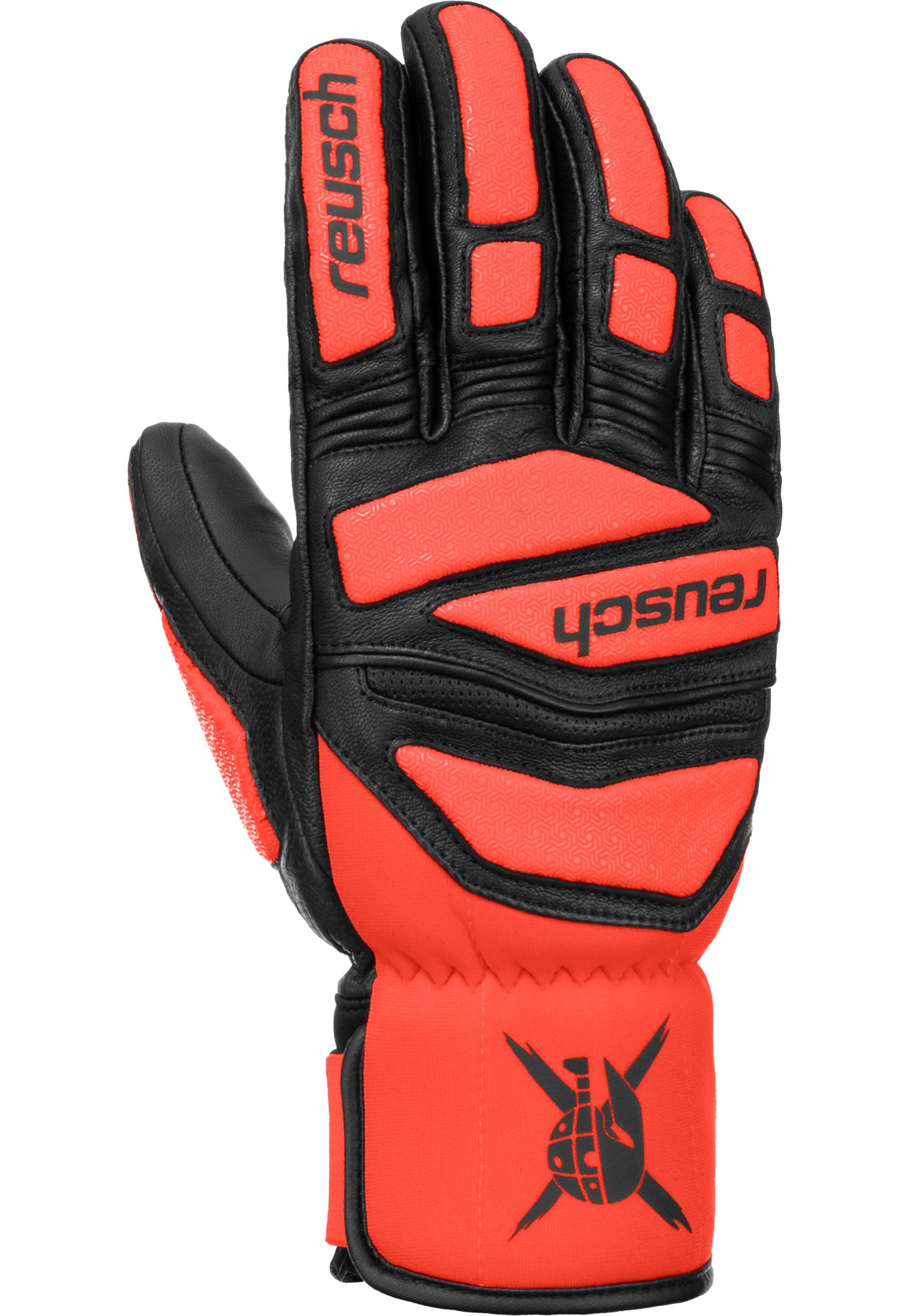 atmungsaktiv stark wasserdicht, Worldcup Skihandschuhe warm, Reusch Warrior DH