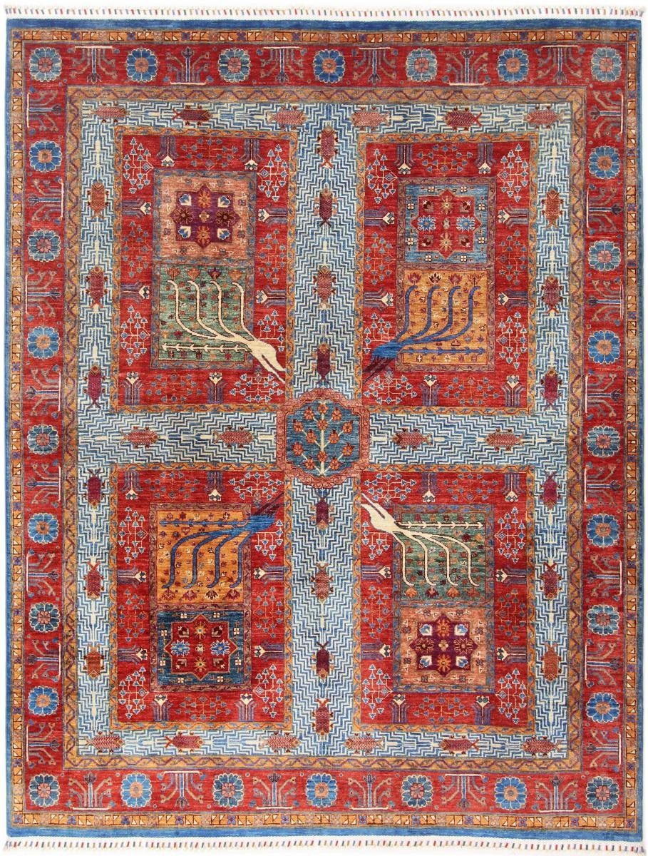 Orientteppich Mamluk 196x249 Handgeknüpfter Orientteppich, Nain Trading, rechteckig, Höhe: 6 mm